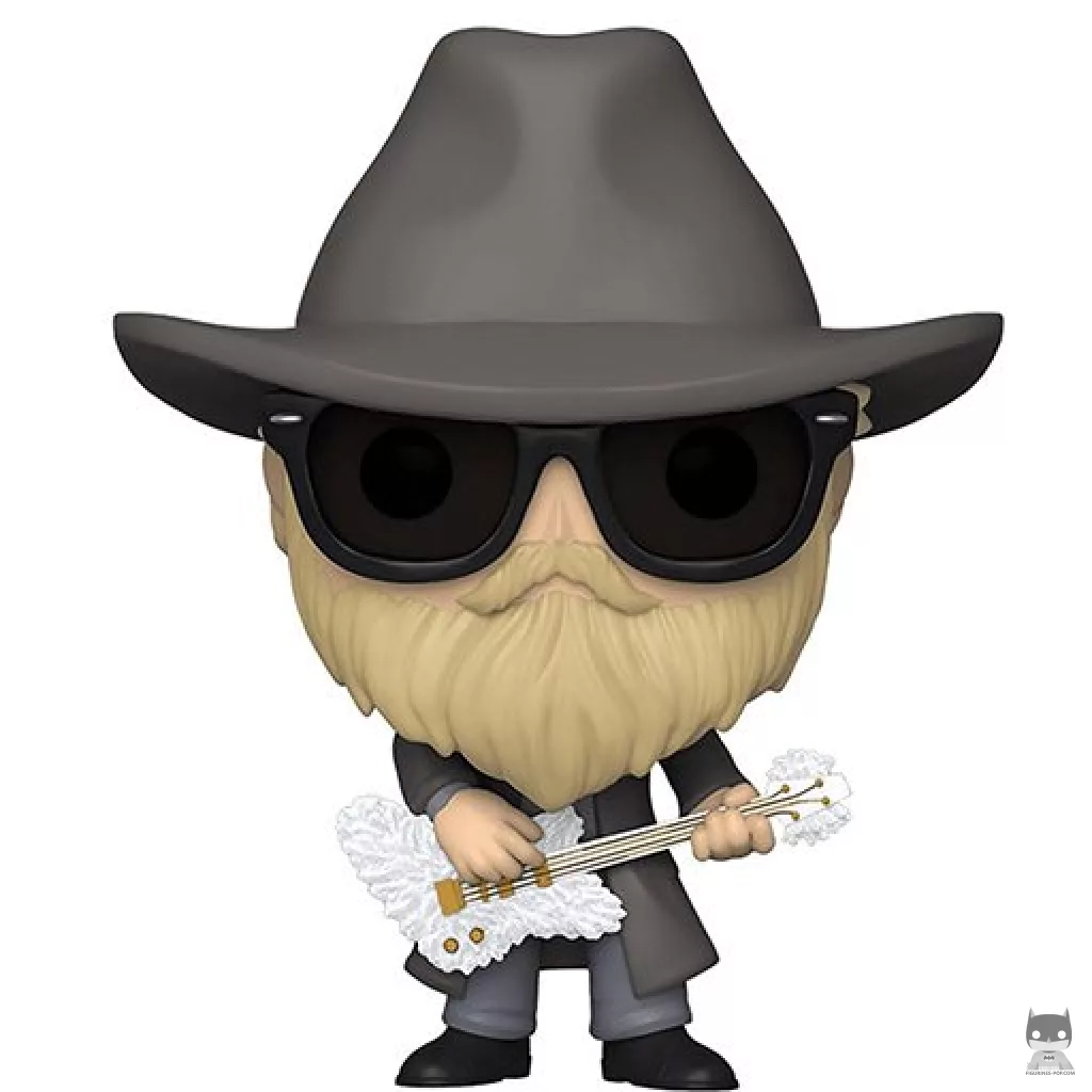 Figurine Funko POP Dusty Hill (Flocked) (ZZ Top)