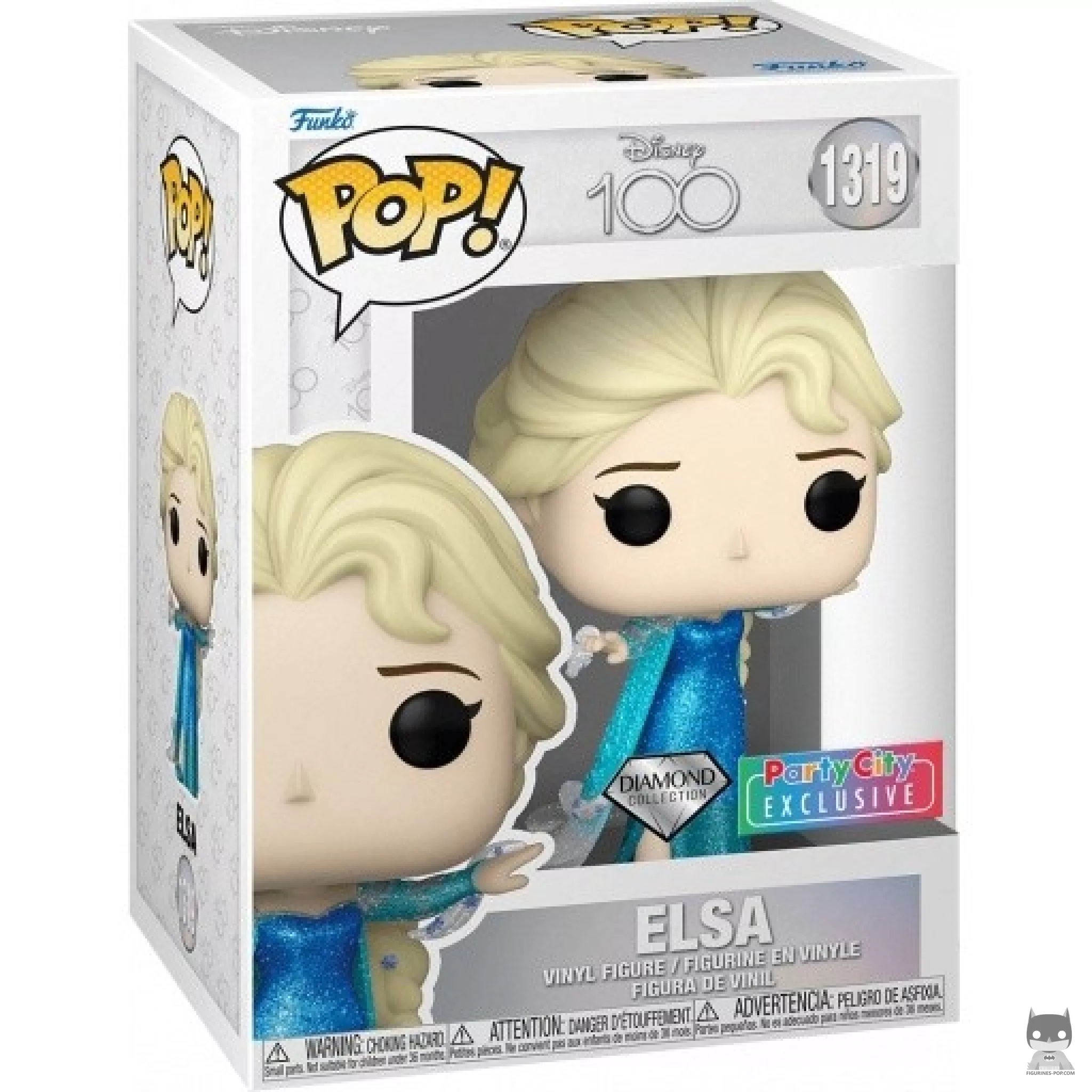 Figurine Funko POP Elsa (Diamond Glitter) avec boîte