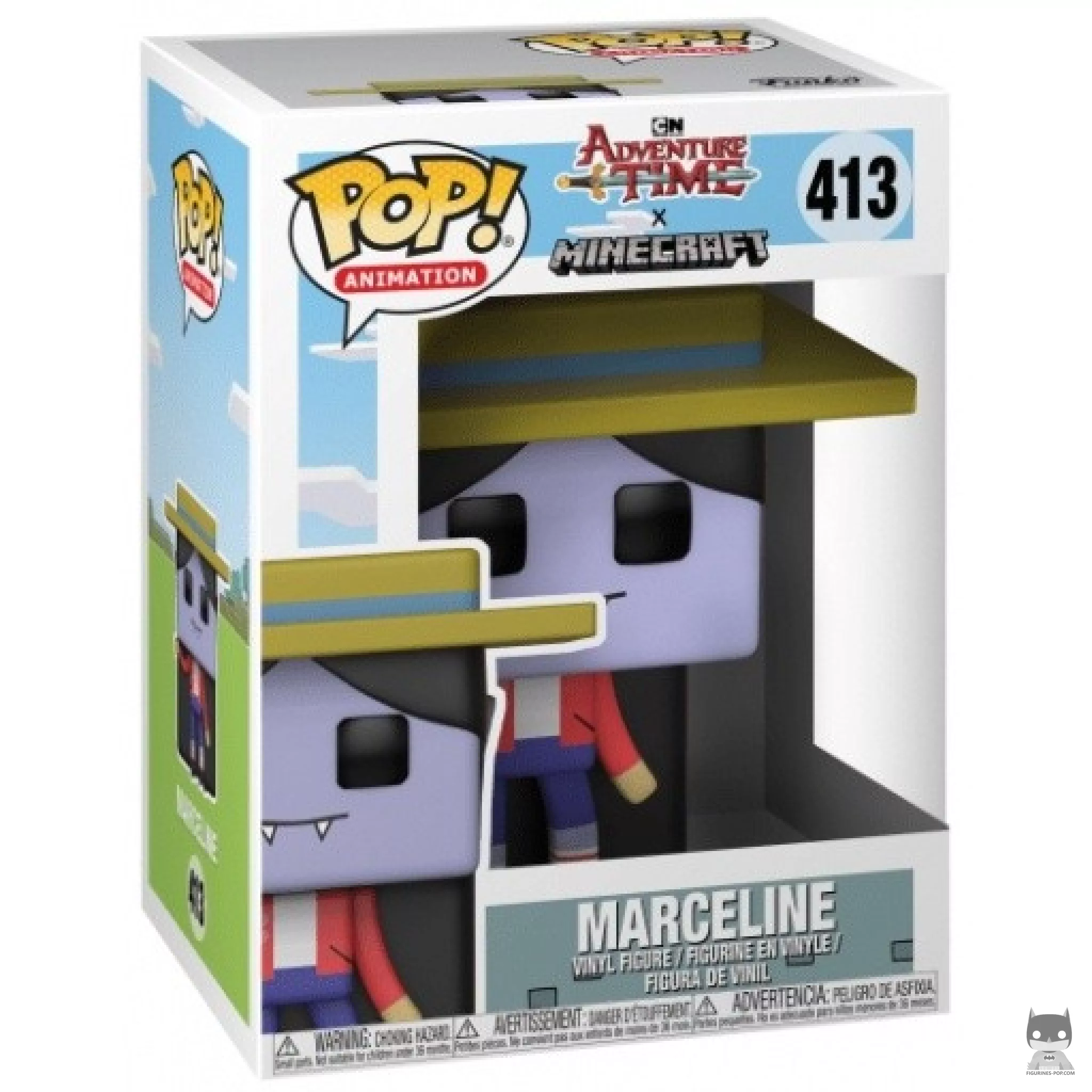 Figurine Funko POP Marceline la Reine Vampire (Minecraft Style) avec boîte