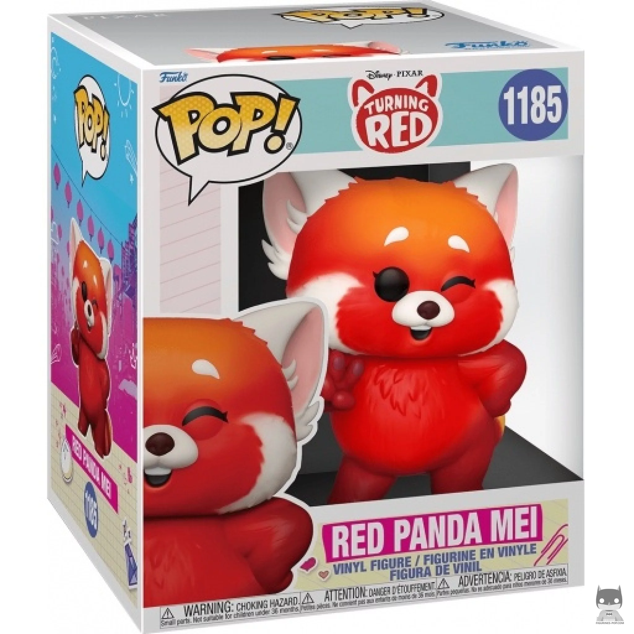 Figurine Funko POP Mei Panda Roux (Supersized) avec boîte