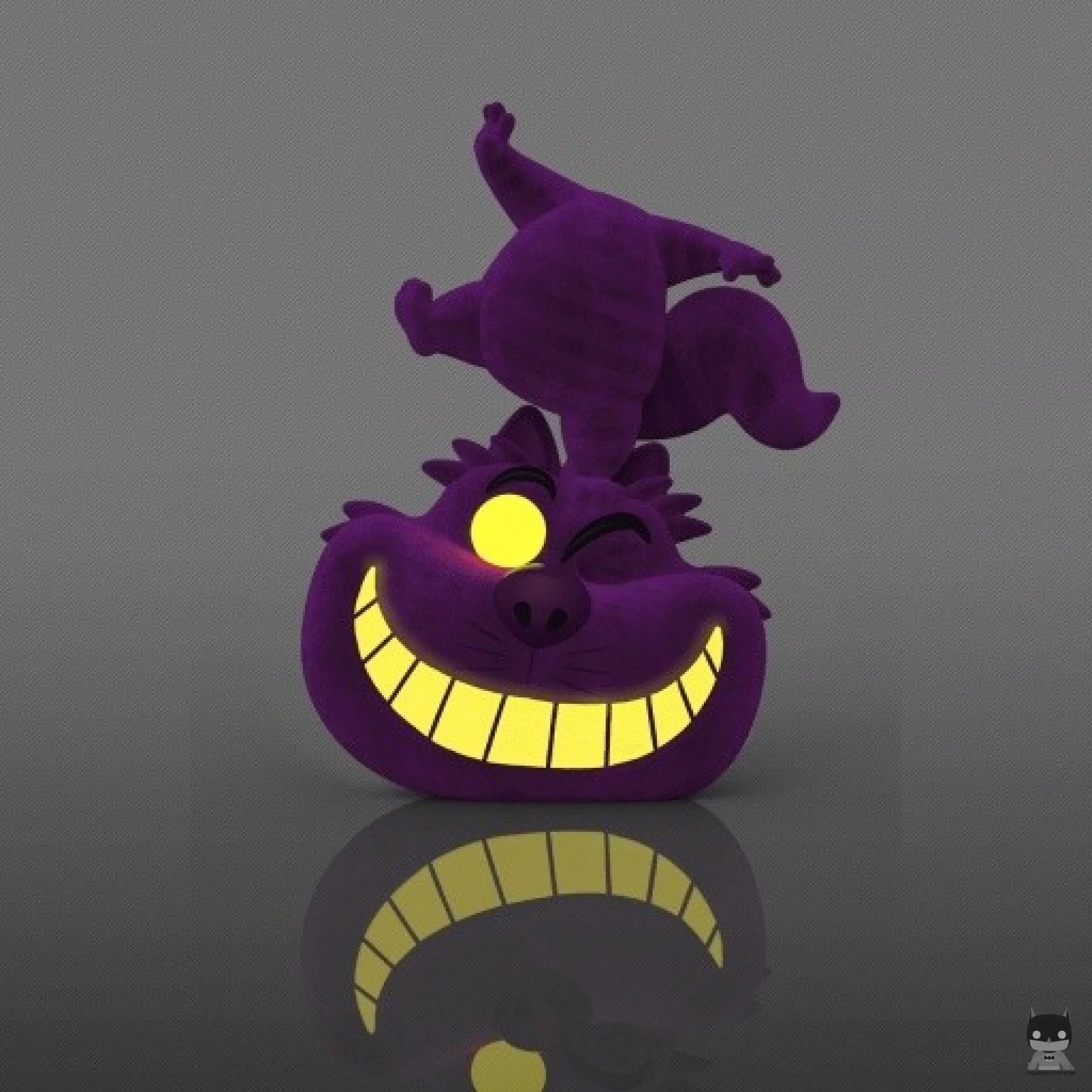 Figurine Funko POP Chat du Cheshire (Chase & Flocked & Glow in the Dark) (Alice au Pays des Merveilles)