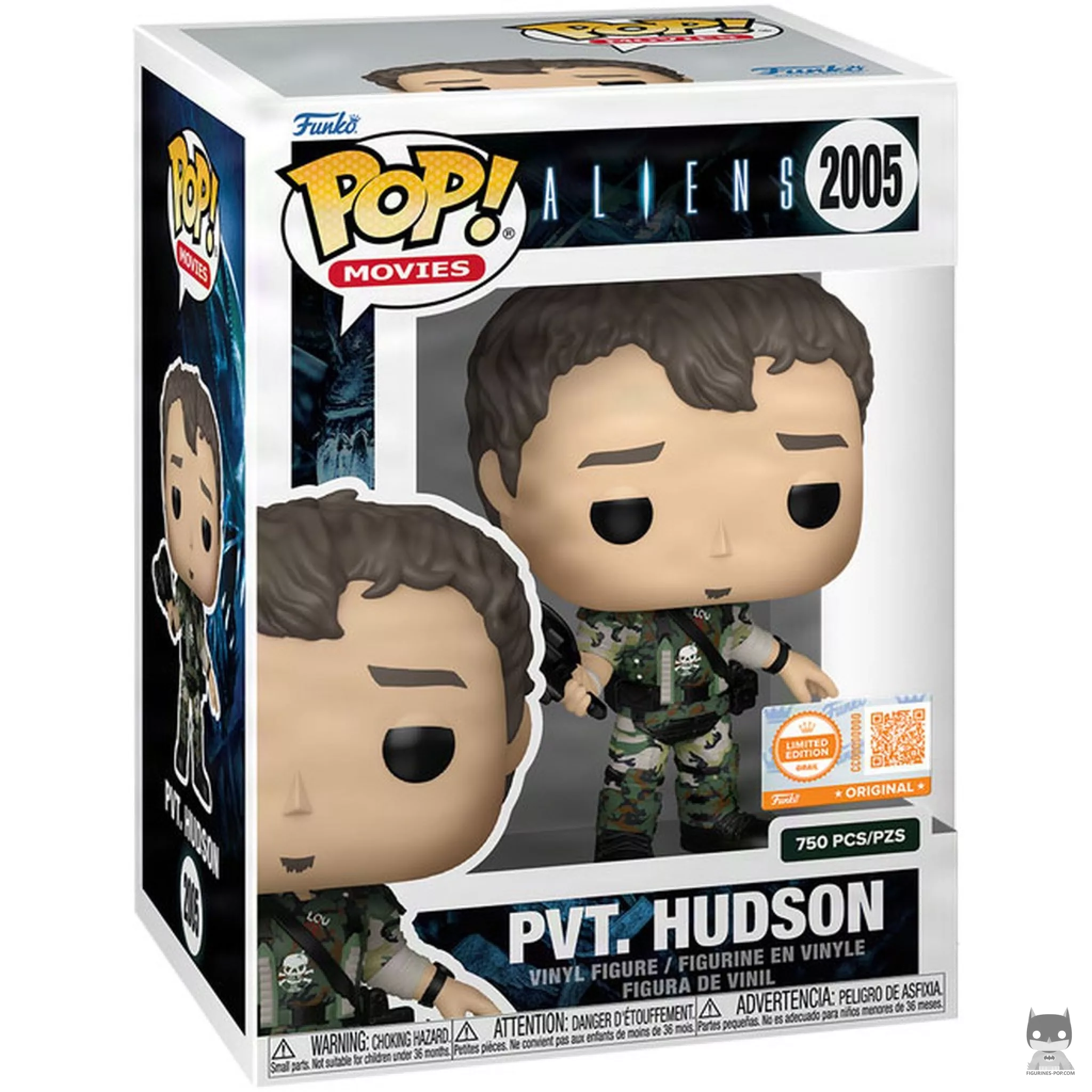 Figurine Funko POP Pvt. Hudson avec boîte