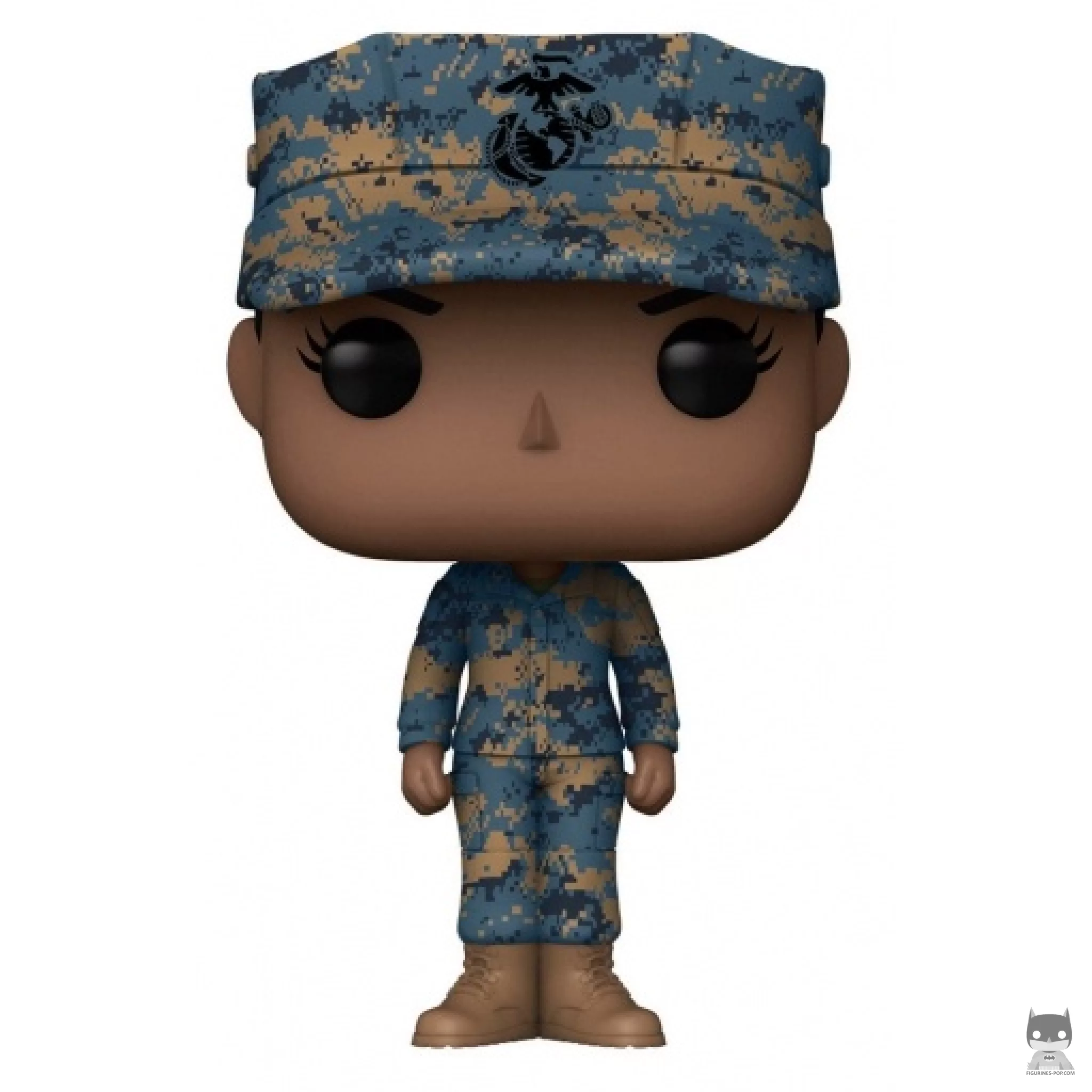 Figurine Funko POP Marine Femme (Afro-Américain) (Armée USA)