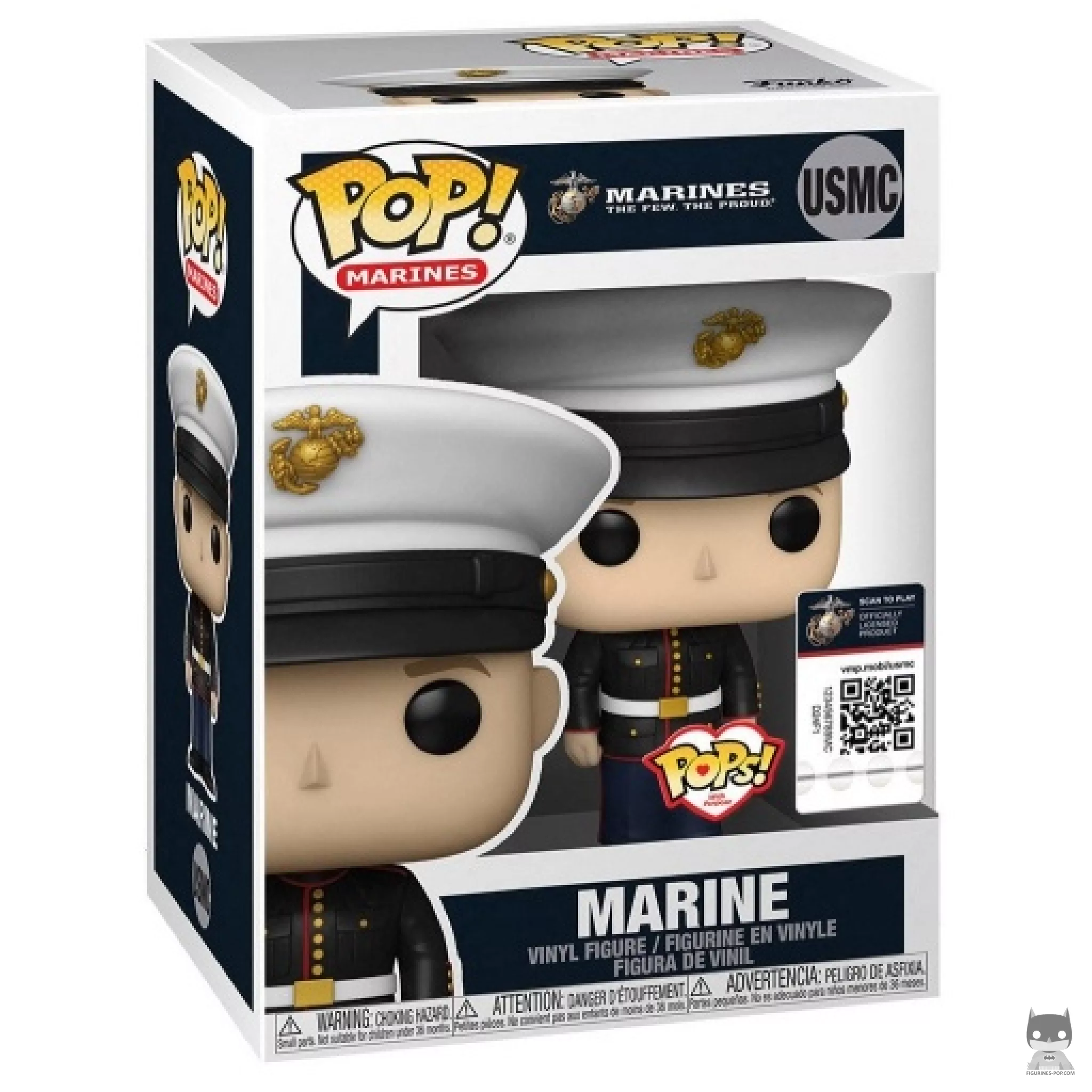 Figurine Funko POP Marine Homme en Tenue de Cérémonie avec boîte