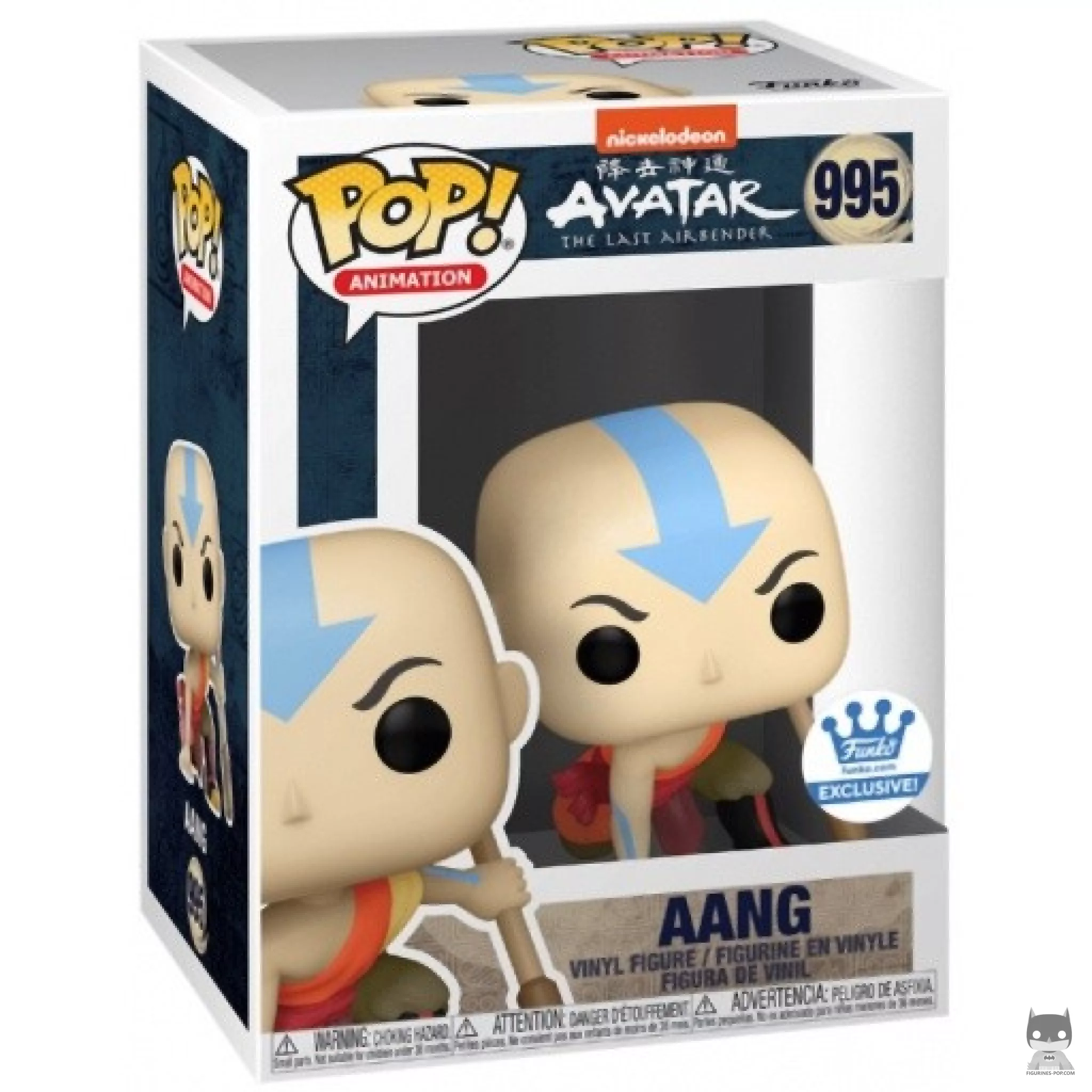 Figurine Funko POP Aang avec boîte