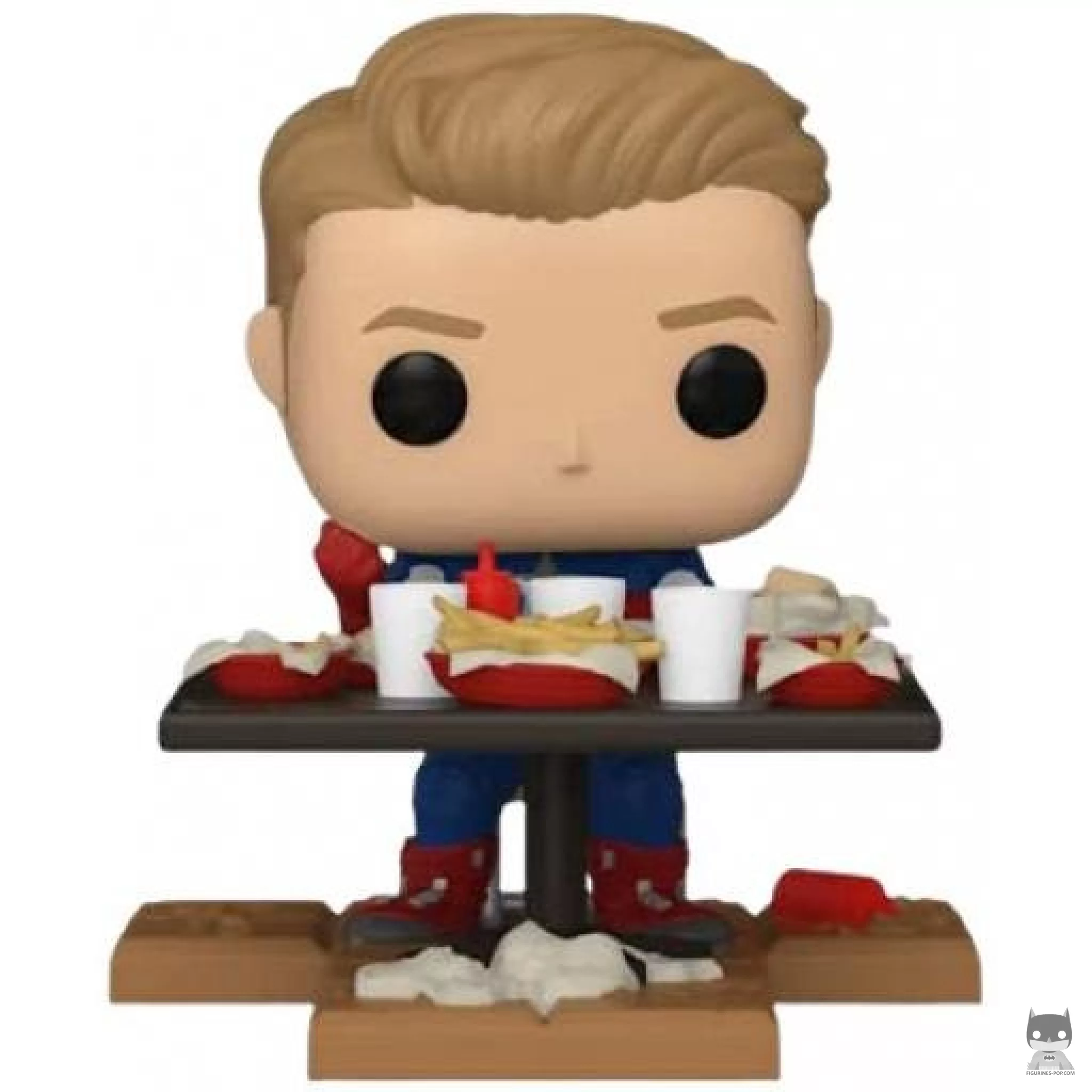 Figurine Funko POP Victory Shawarma : Captain America (Avengers)