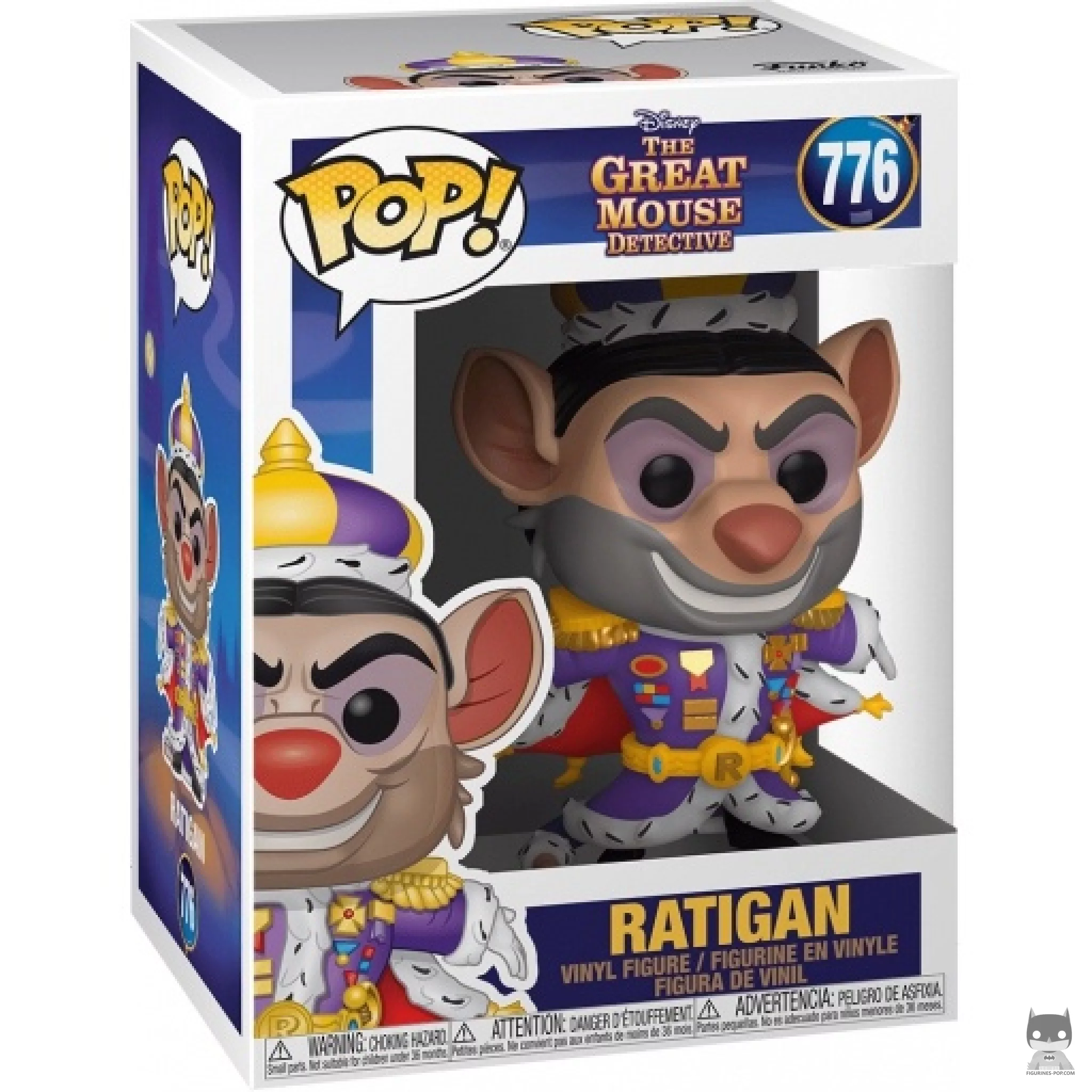 Figurine Funko POP Ratigan avec boîte