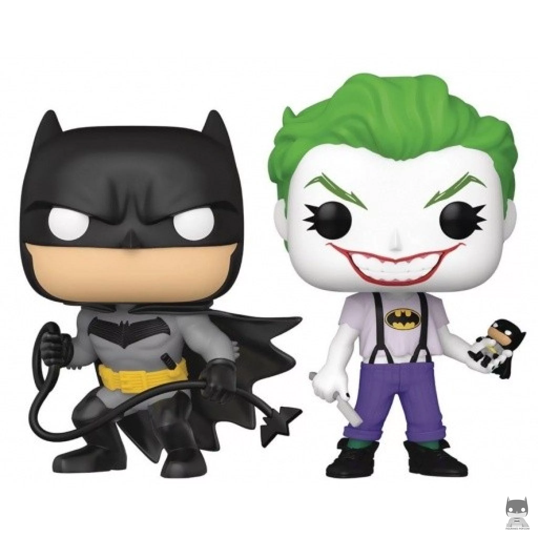 Figurine Funko POP White Knight Batman & White Knight the Joker (Batman)