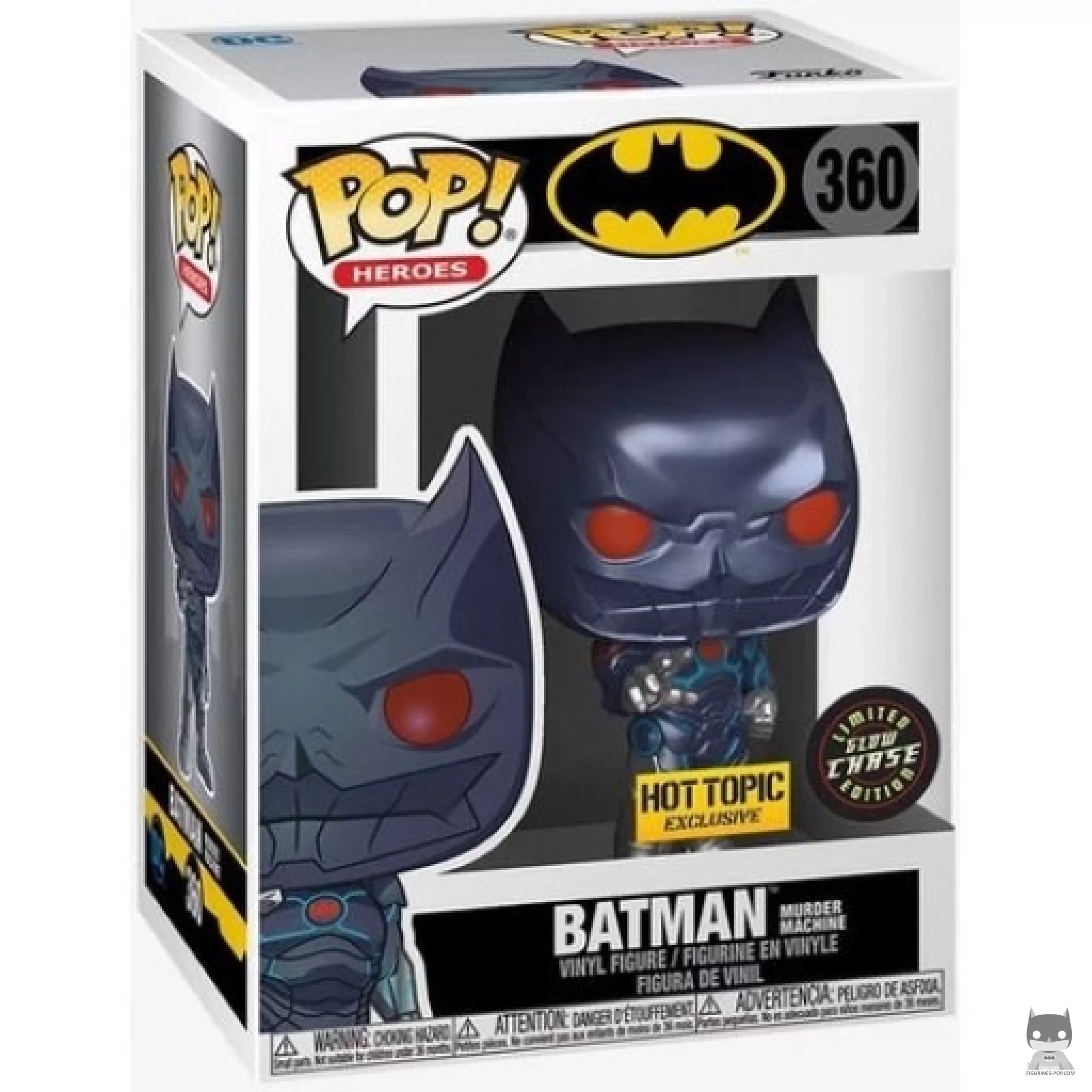 Figurine Funko POP Batman Death Metal Guitar Solo avec boîte