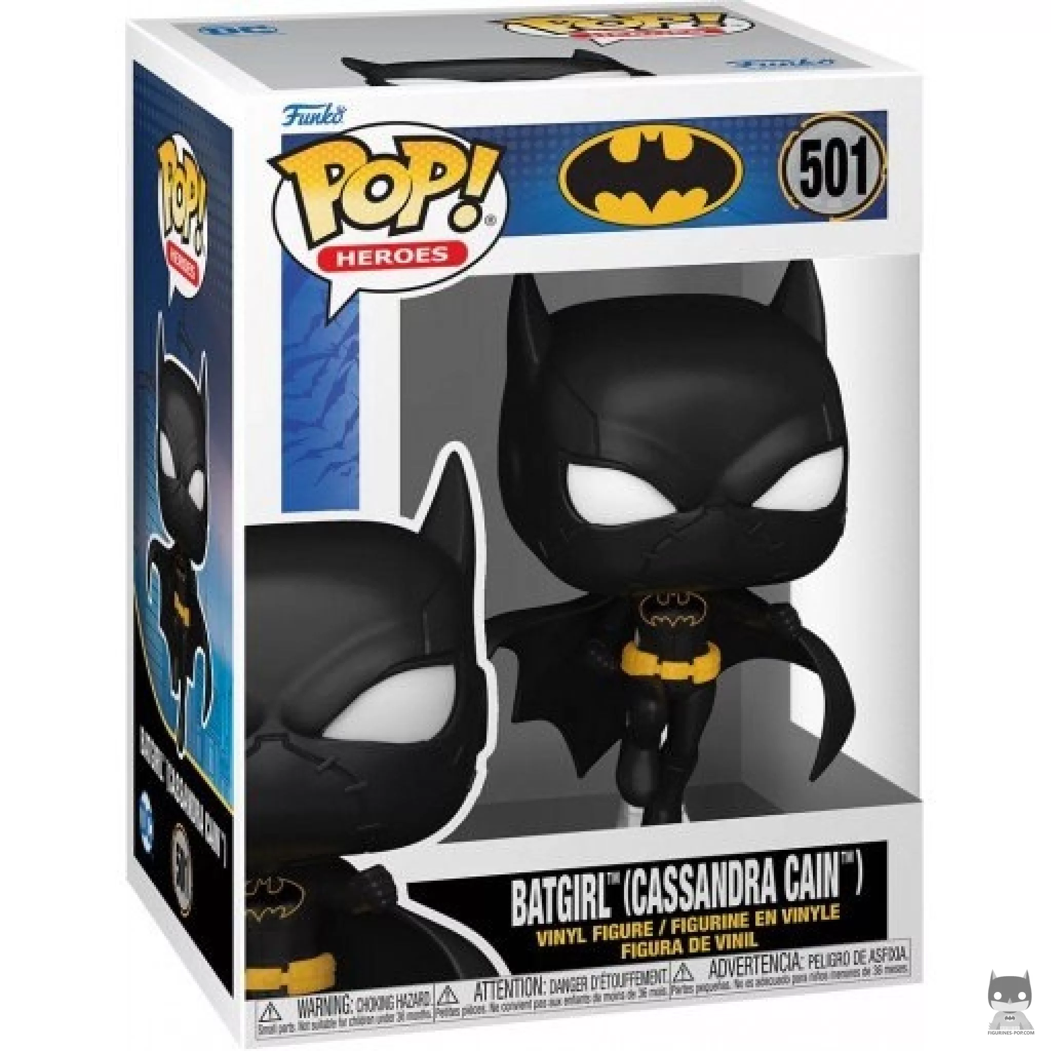 Figurine Funko POP Batgirl Cassandra Cain (Batman War Zone) avec boîte