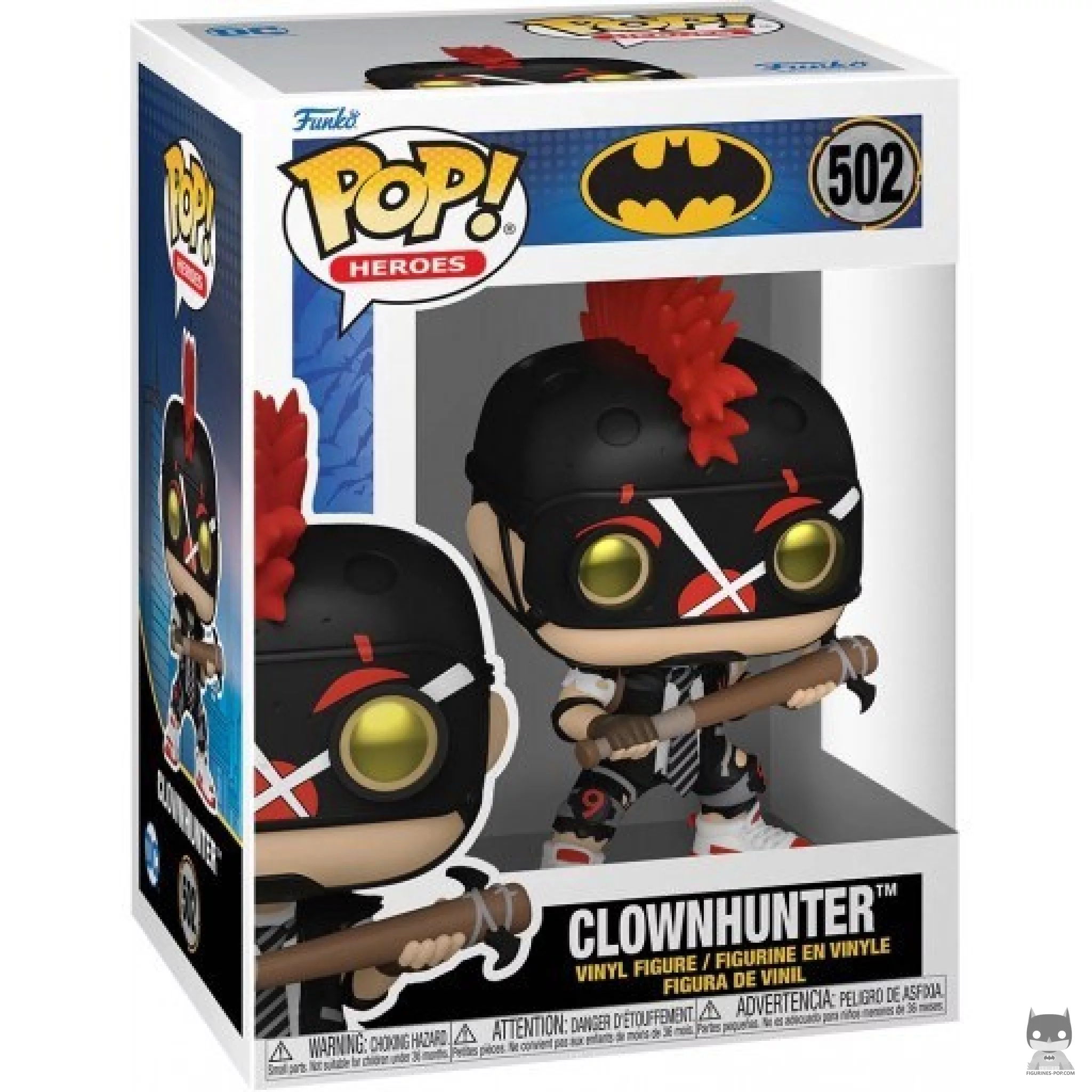 Figurine Funko POP Clownhunter (Batman War Zone) avec boîte