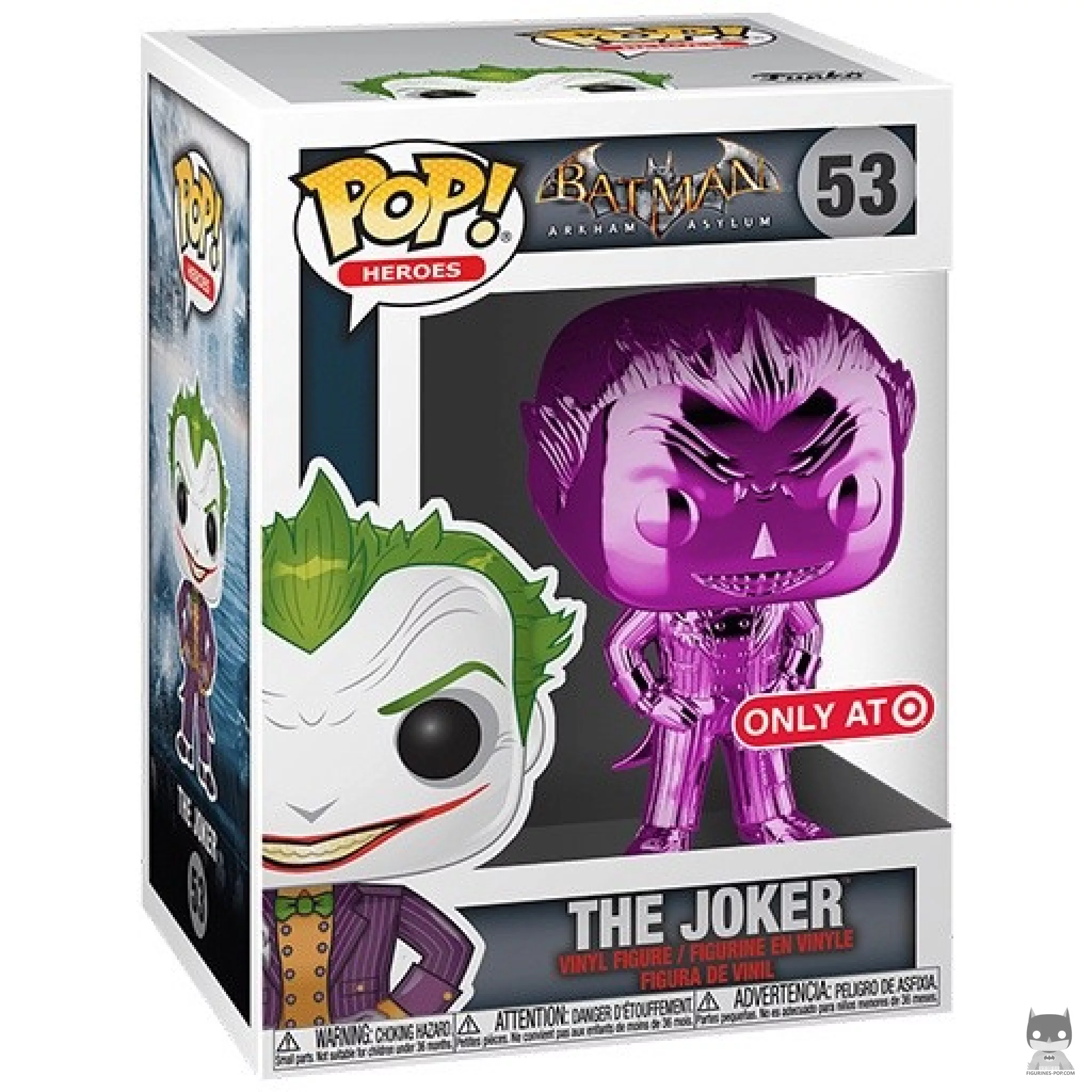 Figurine Funko POP Le Joker (Violet) avec boîte