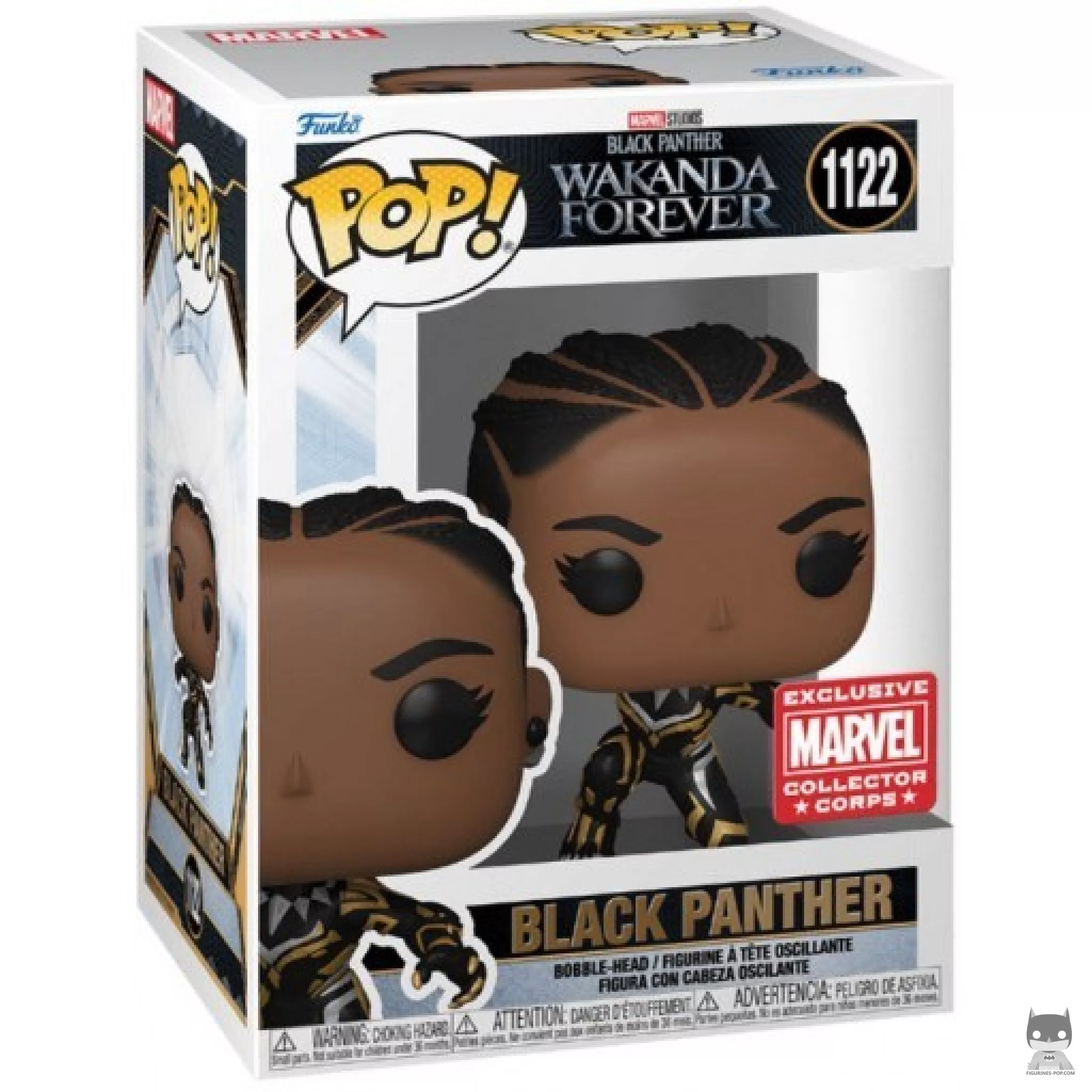 Figurine Funko POP Black Panther avec boîte