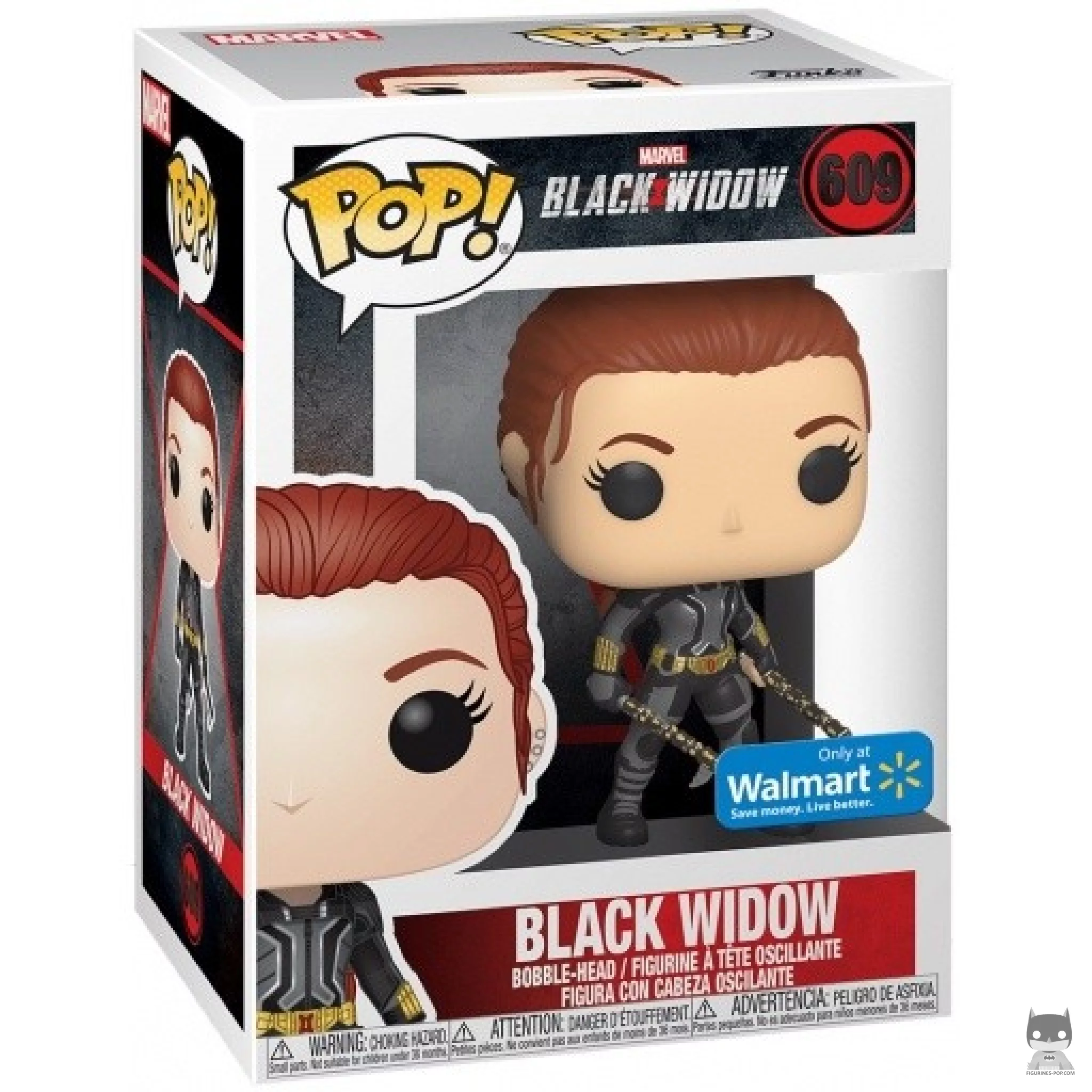 Figurine Funko POP Black Widow avec boîte