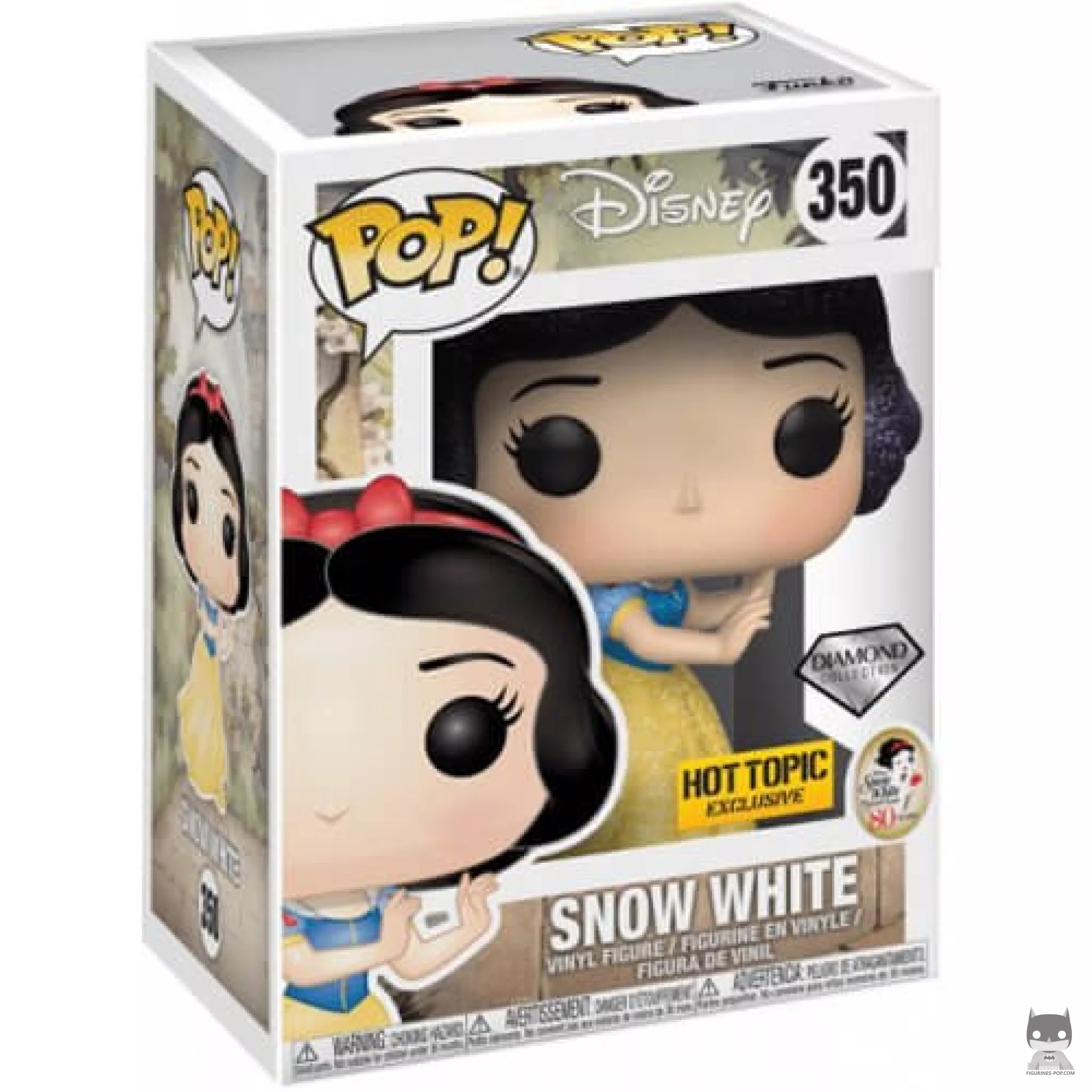 Figurine Funko POP Blanche Neige (Glitter) avec boîte