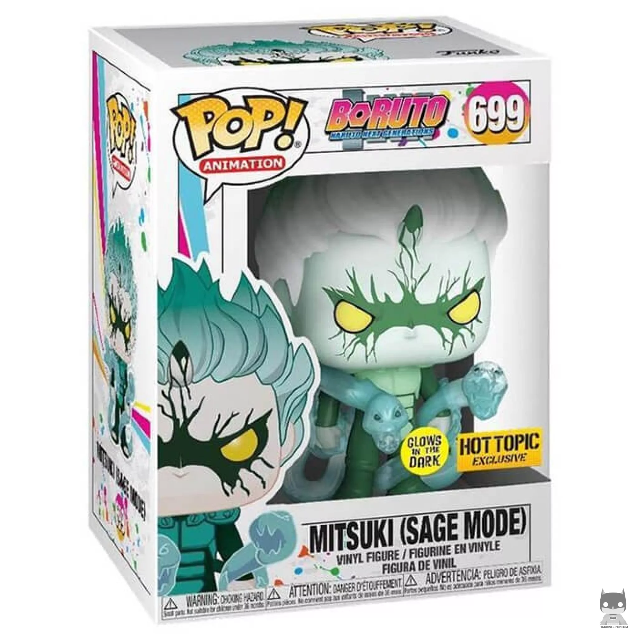 Figurine Funko POP Mitsuki (Sage Mode) (Glows in the Dark) avec boîte