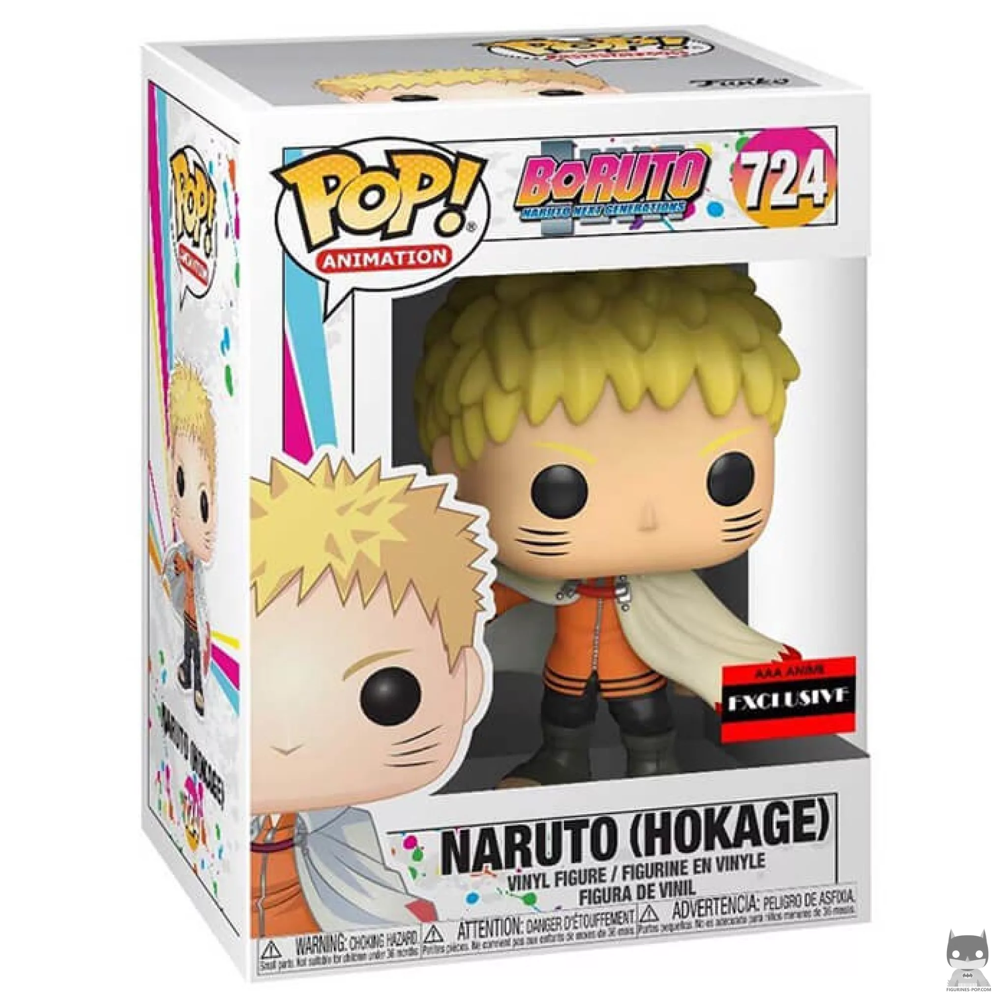 Figurine Funko POP Naruto (Hokage) avec boîte