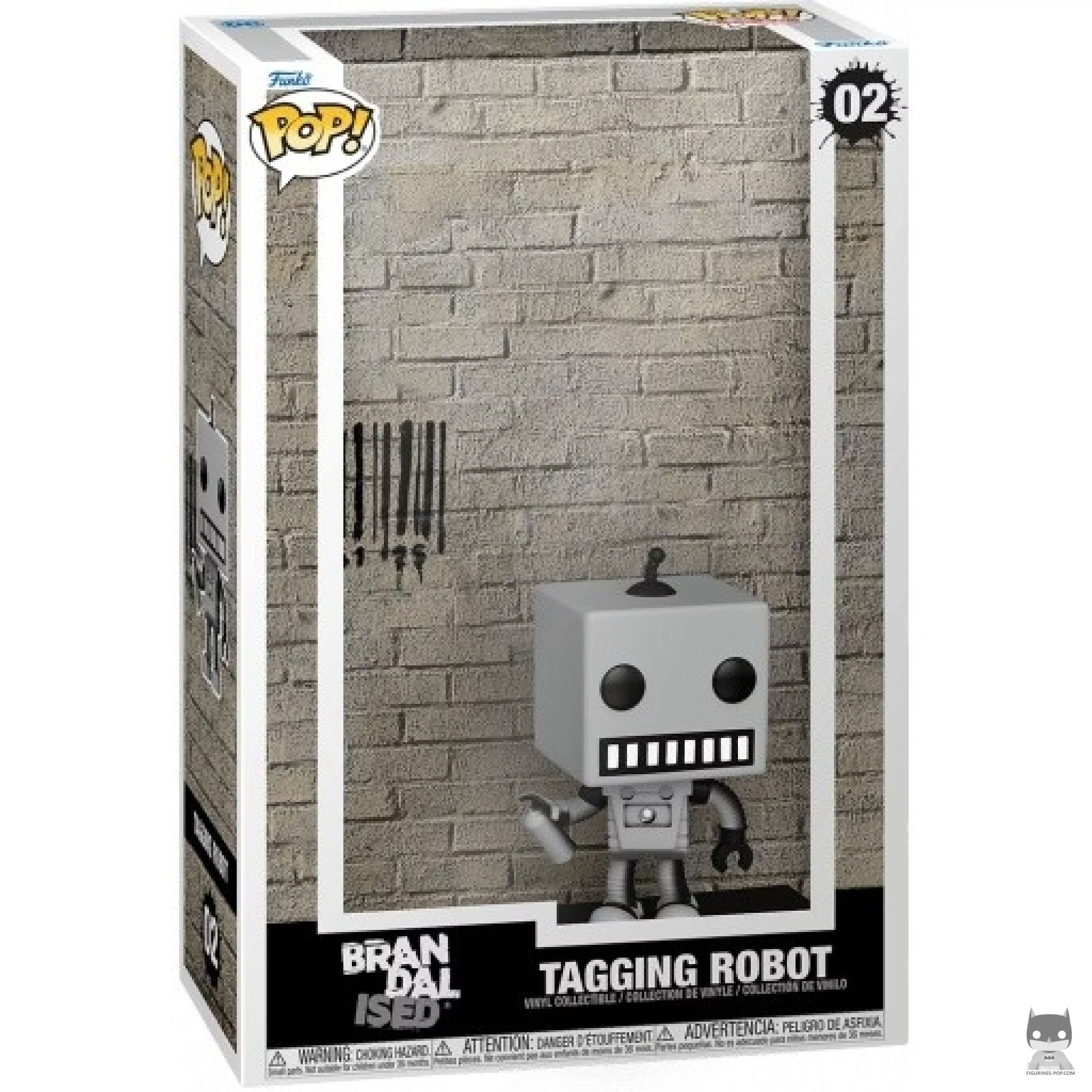 Figurine Funko POP Tagging Robot avec boîte