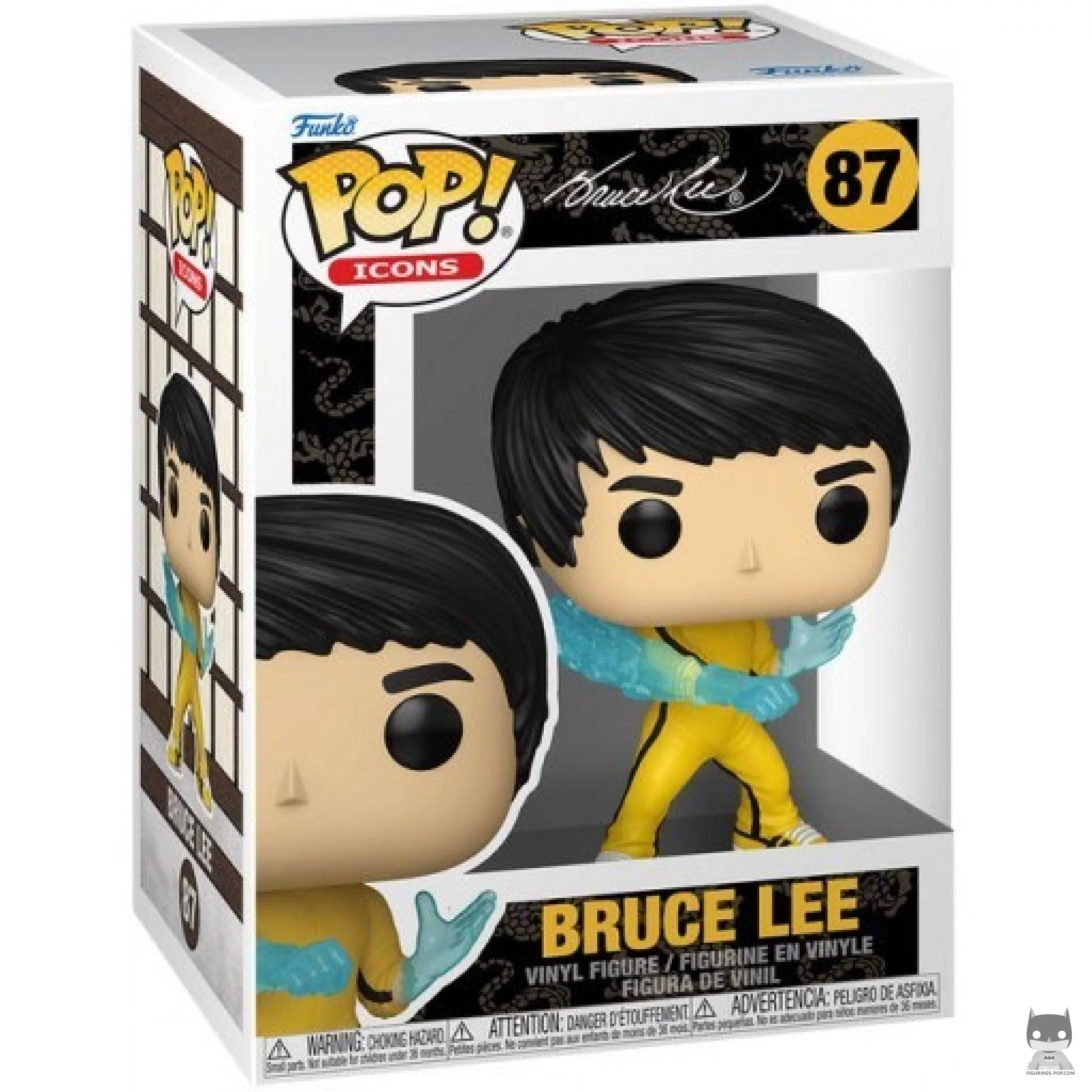 Figurine Funko POP Bruce Lee avec boîte