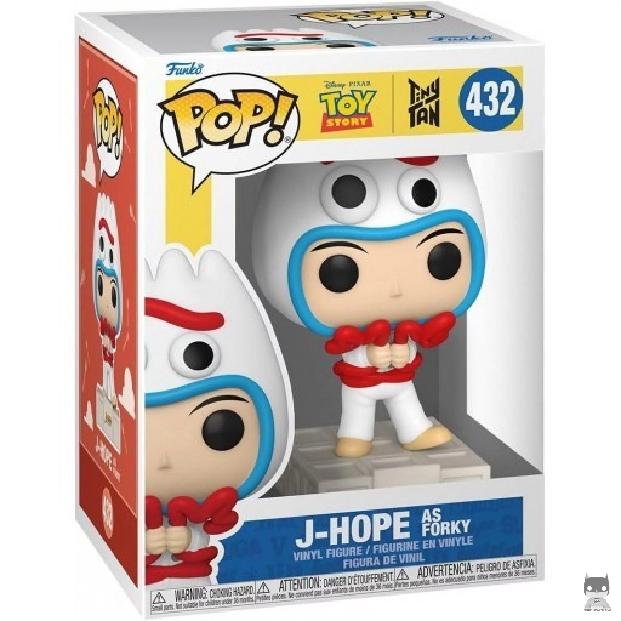 Figurine Funko POP J-Hope en Forky avec boîte
