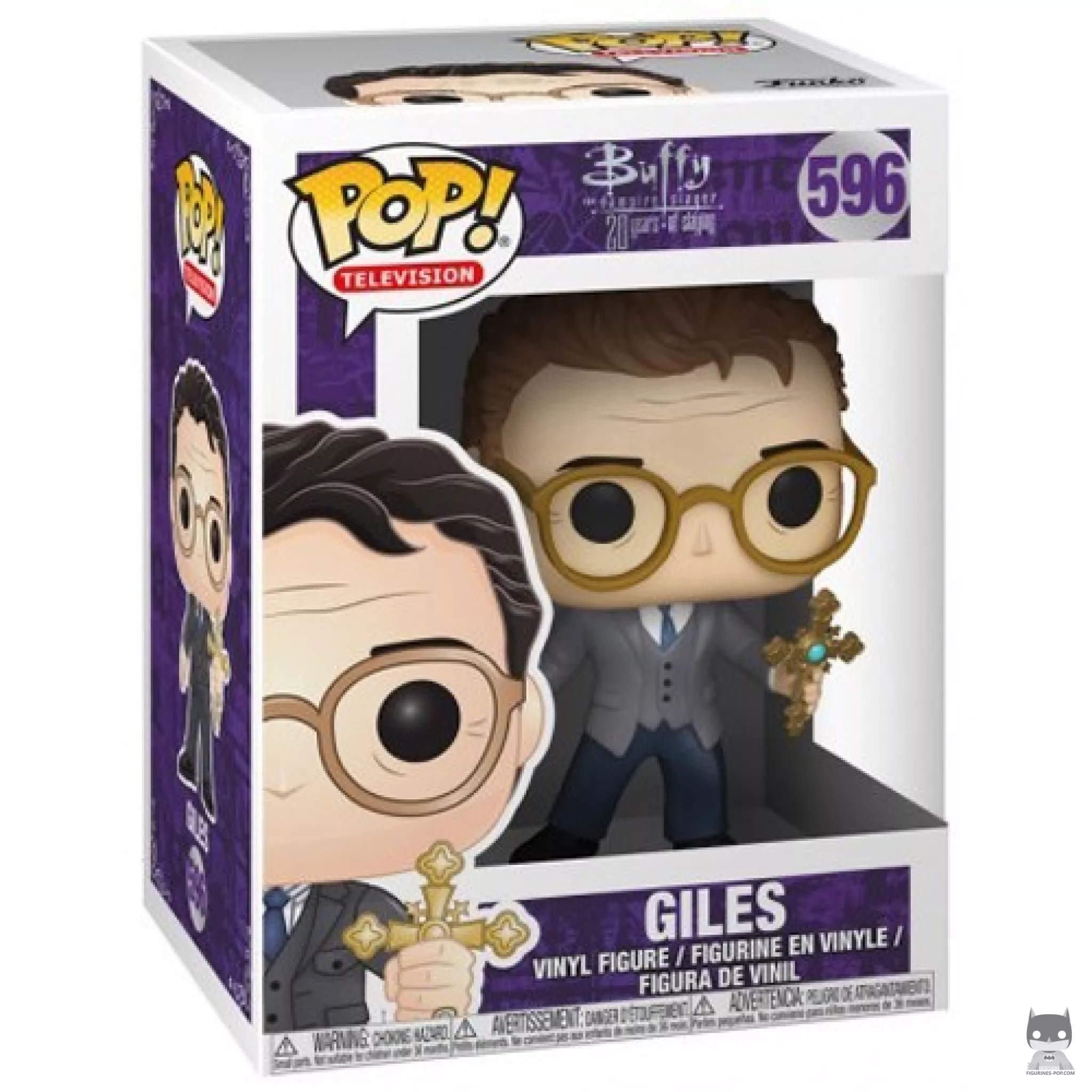 Figurine Funko POP Rupert Giles avec boîte