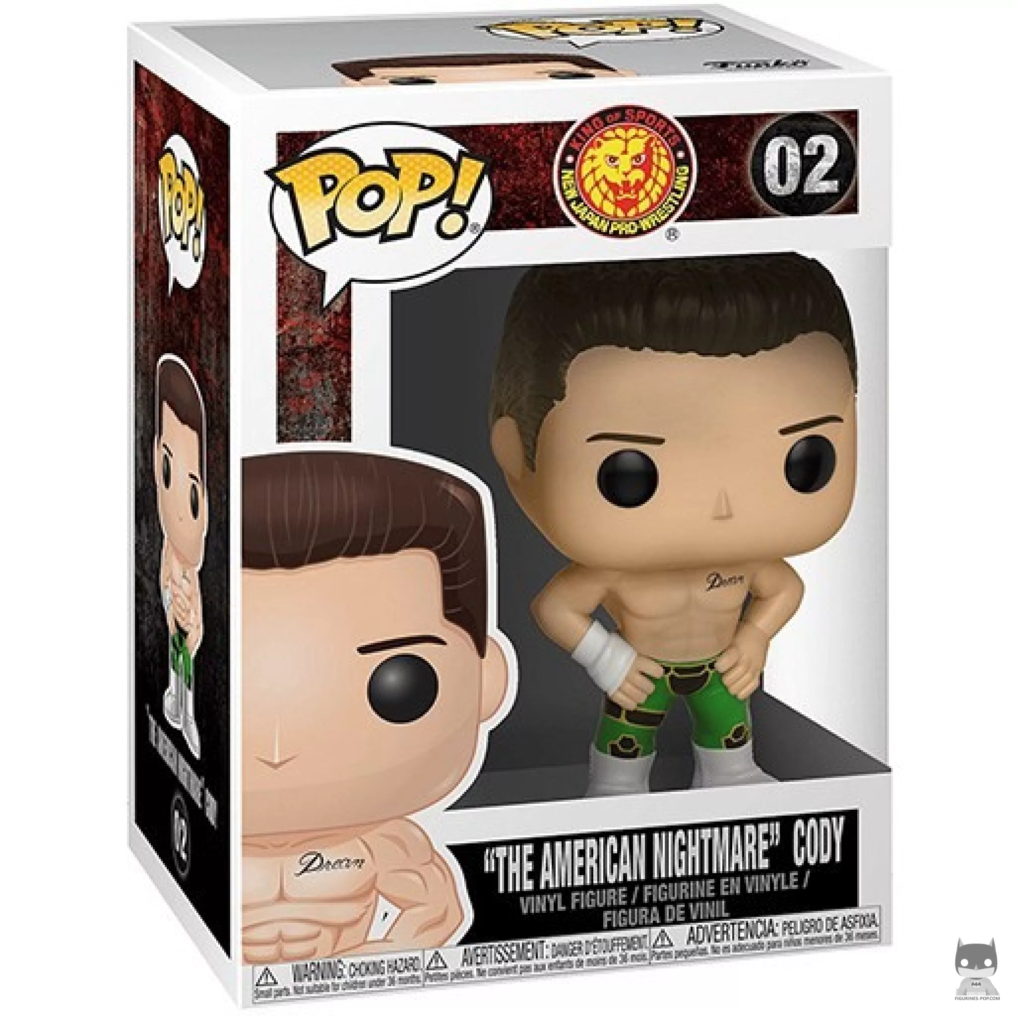 Figurine Funko POP Cody avec boîte