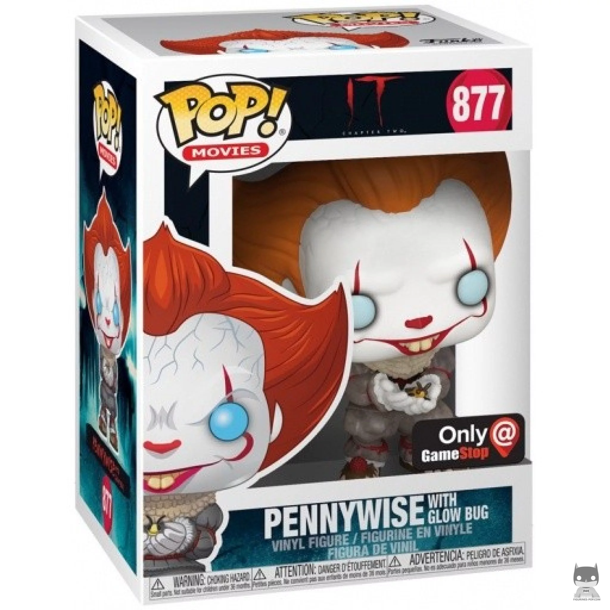 Figurine Funko POP Grippe-Sou avec vers luisant avec boîte