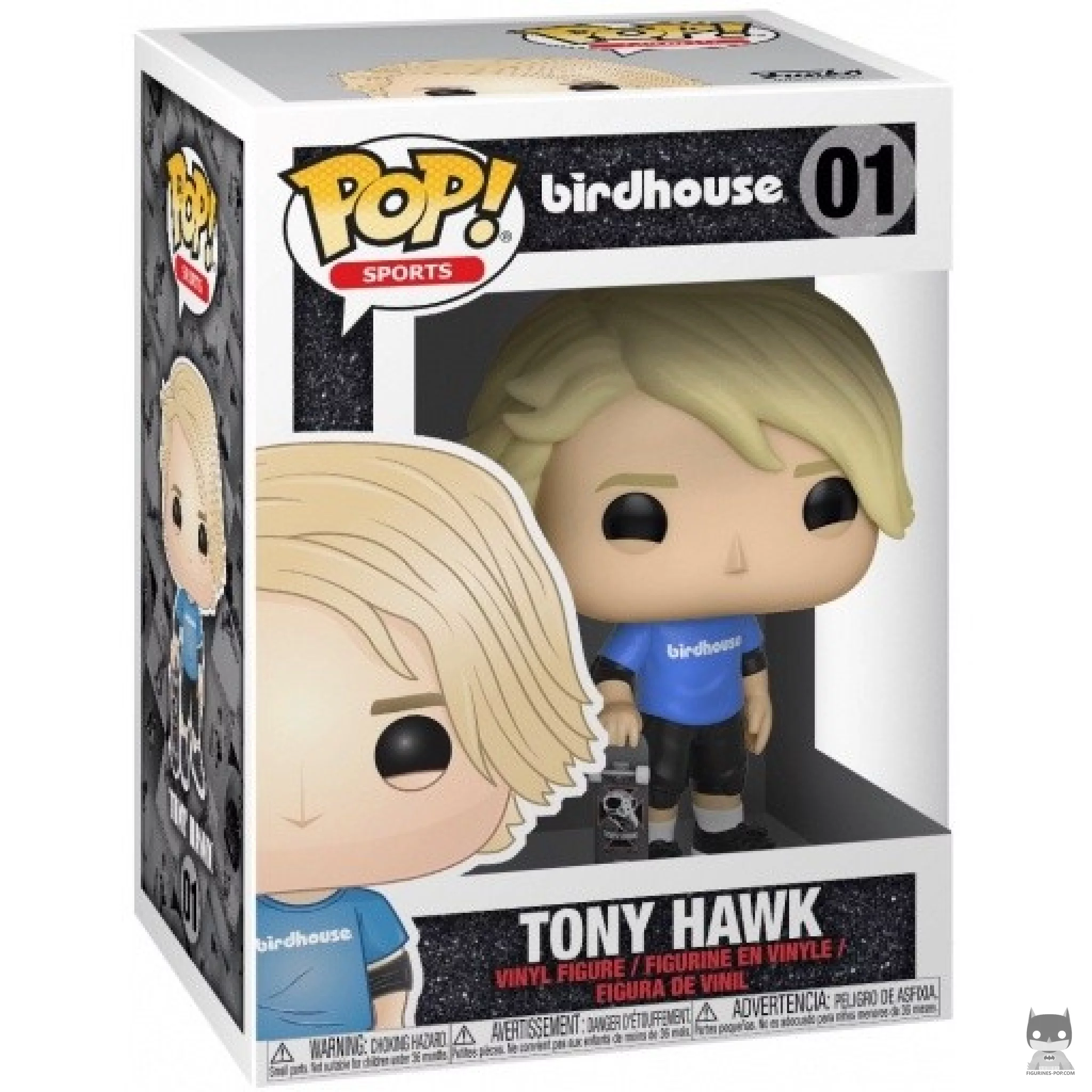 Figurine Funko POP Tony Hawk avec boîte