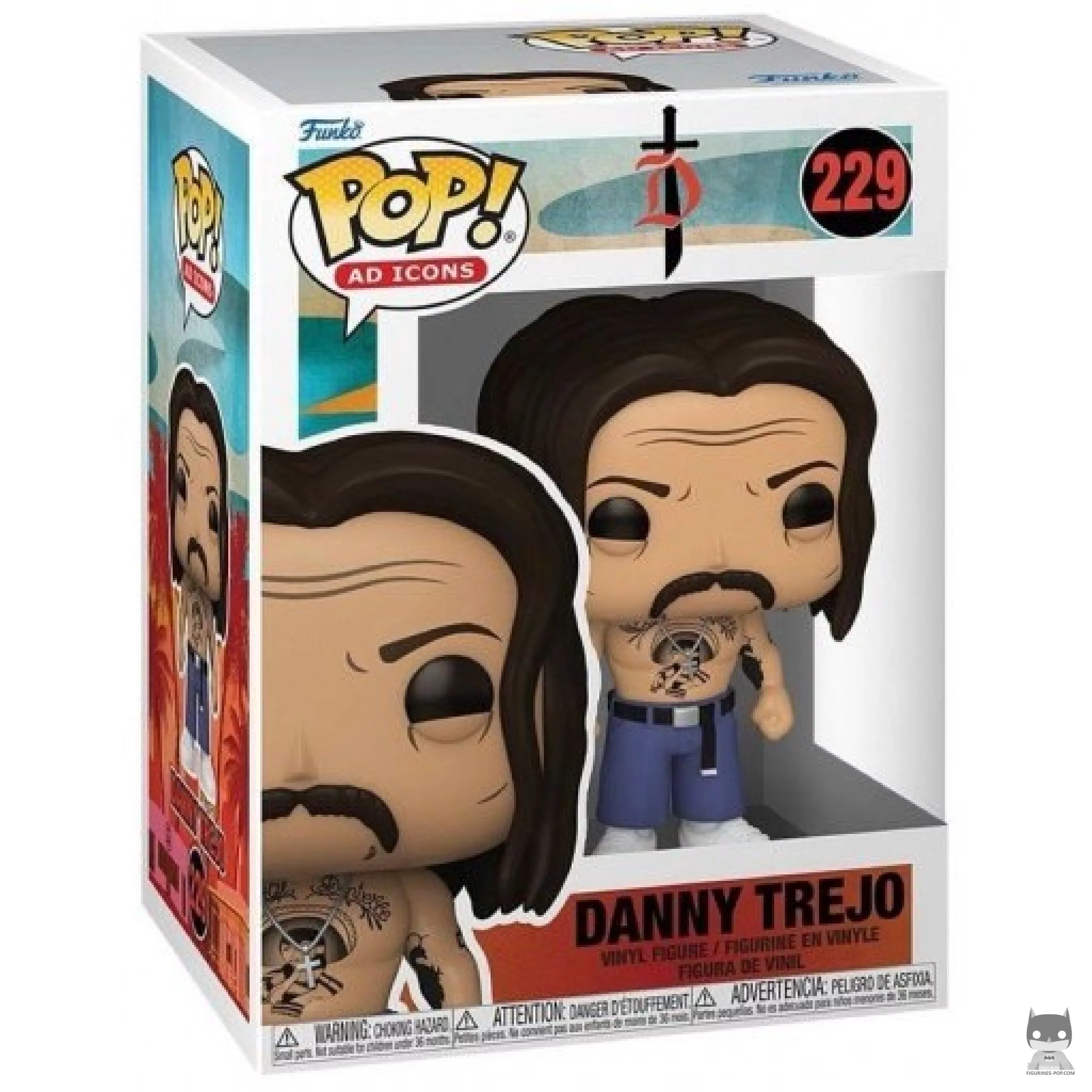 Figurine Funko POP Danny Trejo avec boîte