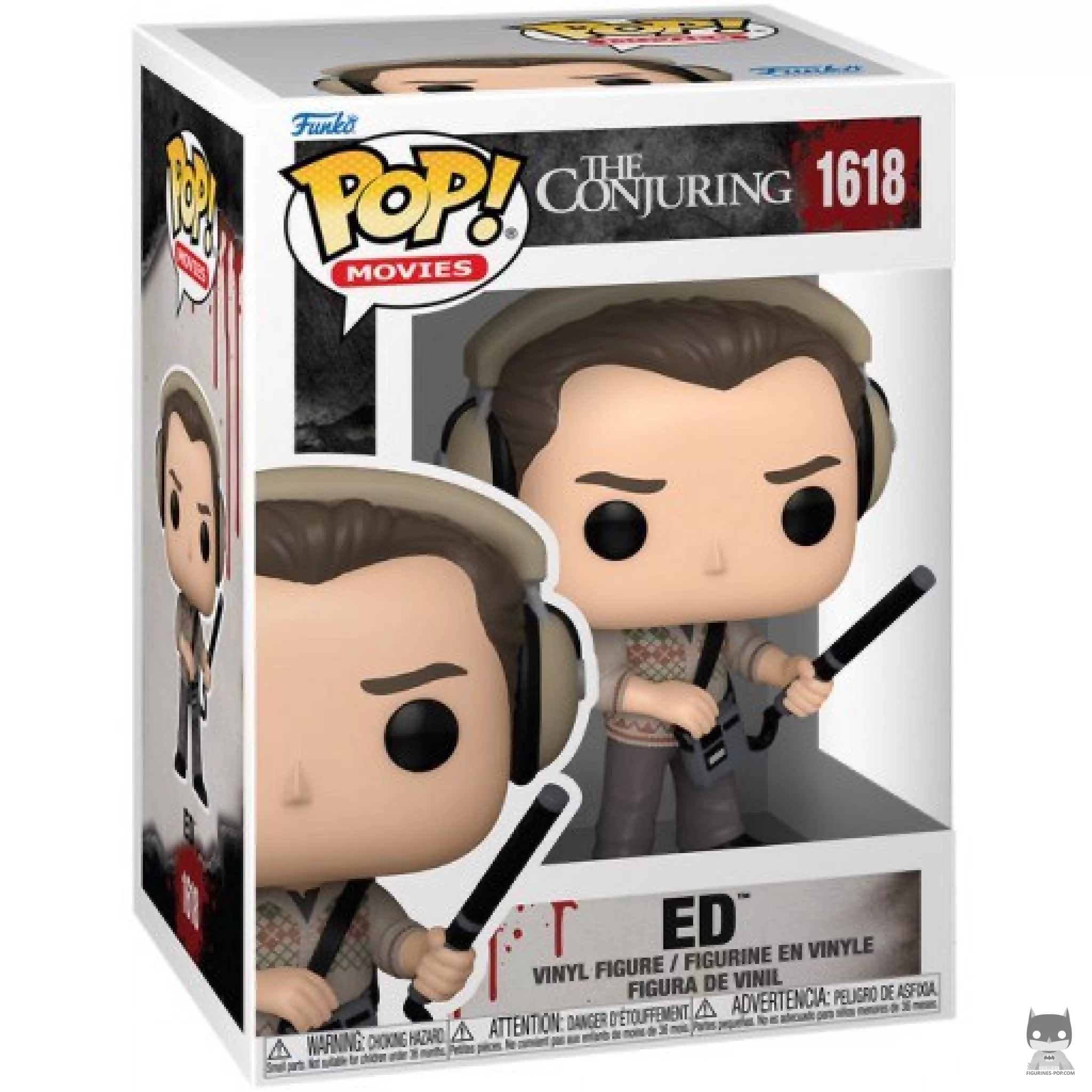 Figurine Funko POP Ed Warren avec boîte