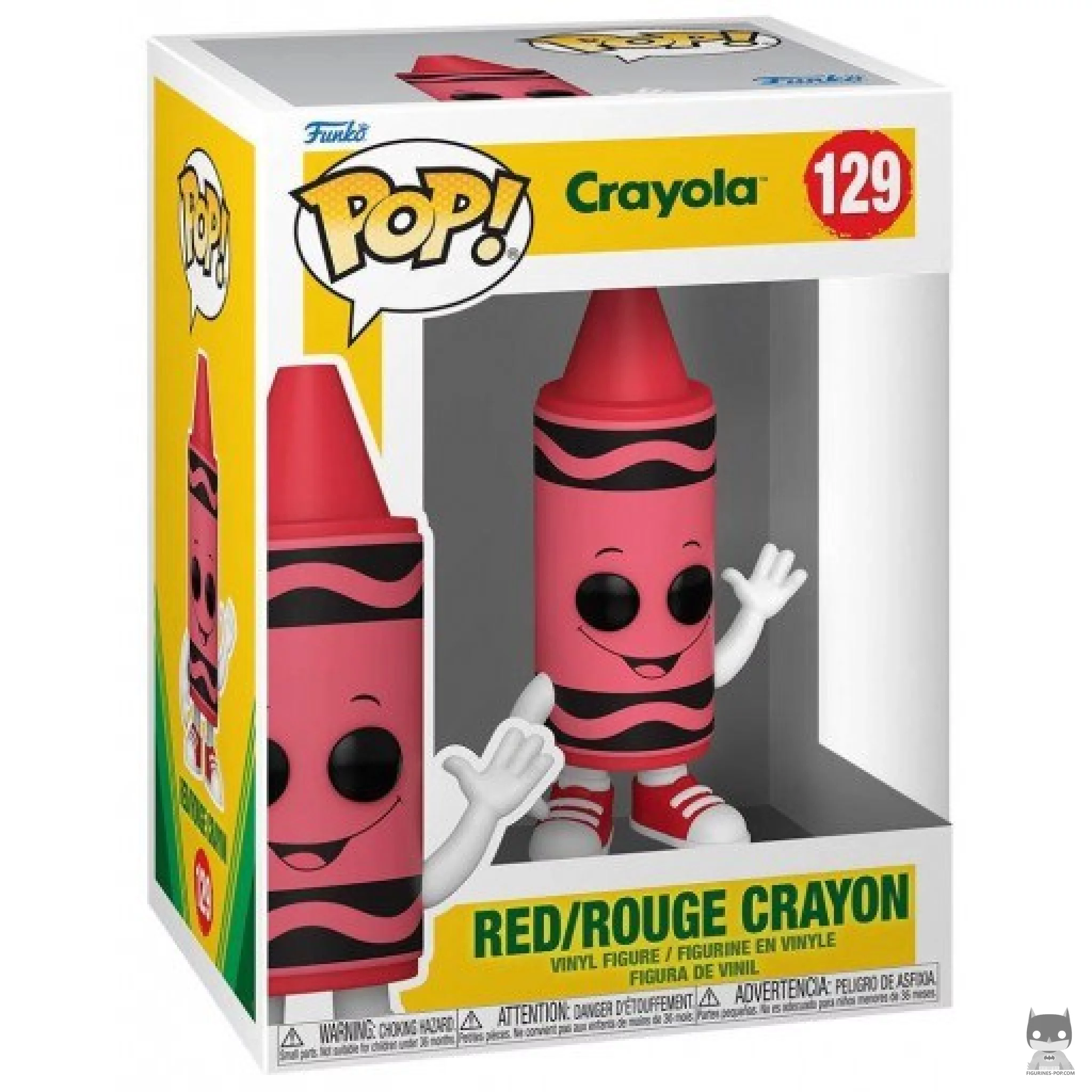 Figurine Funko POP Crayon Rouge avec boîte