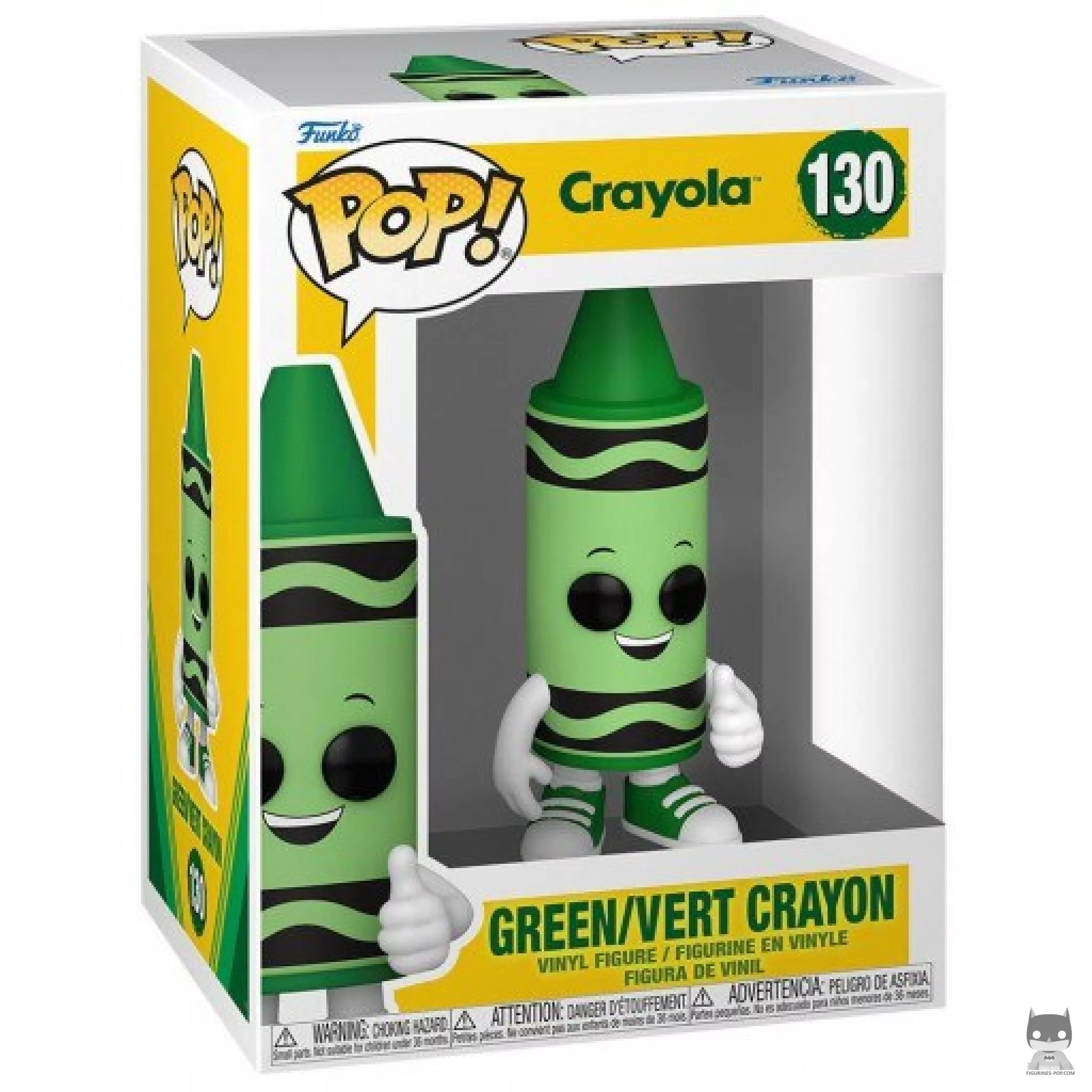 Figurine Funko POP Crayon Vert avec boîte