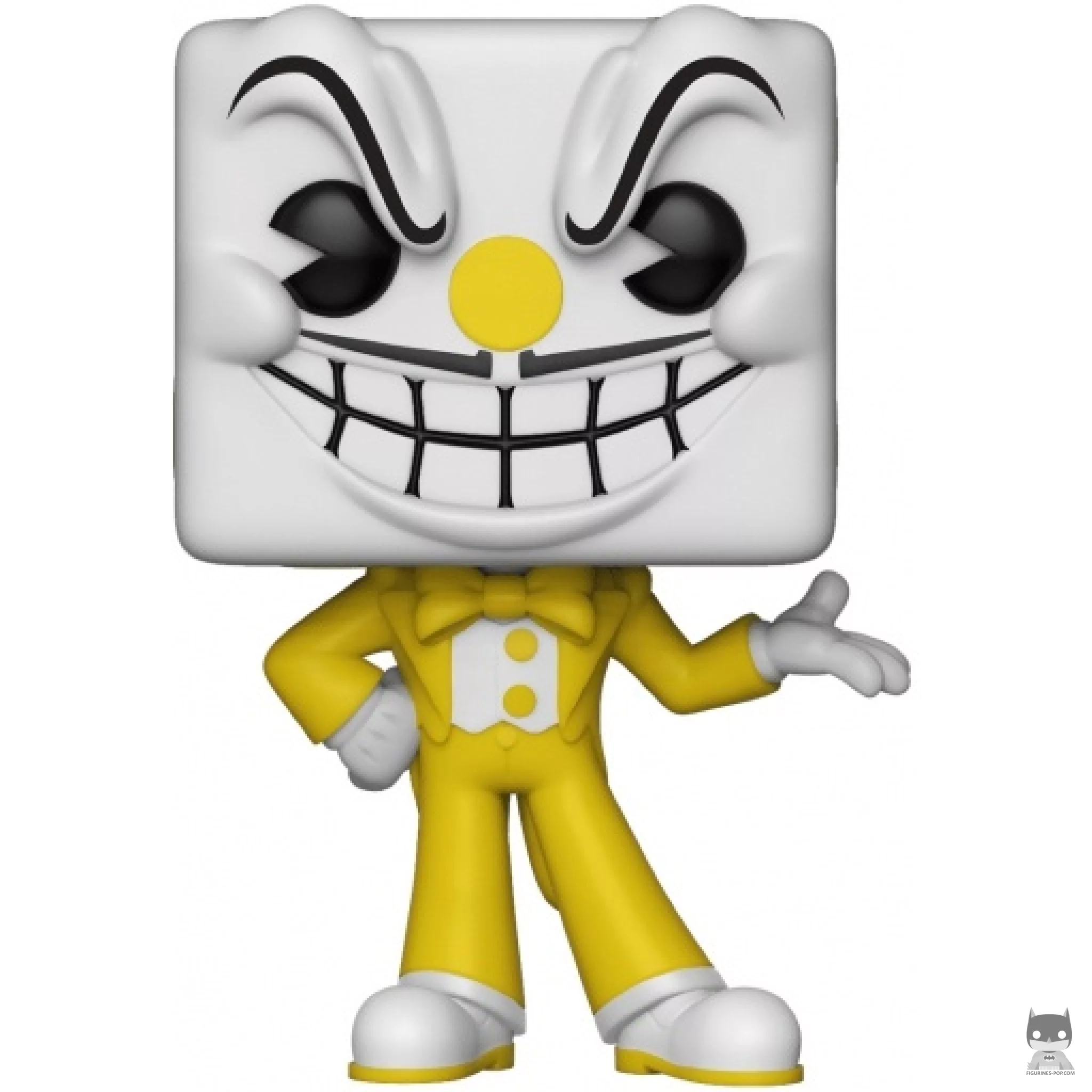 Figurine Funko POP King Dice (Jaune) (Chase) (Cuphead)