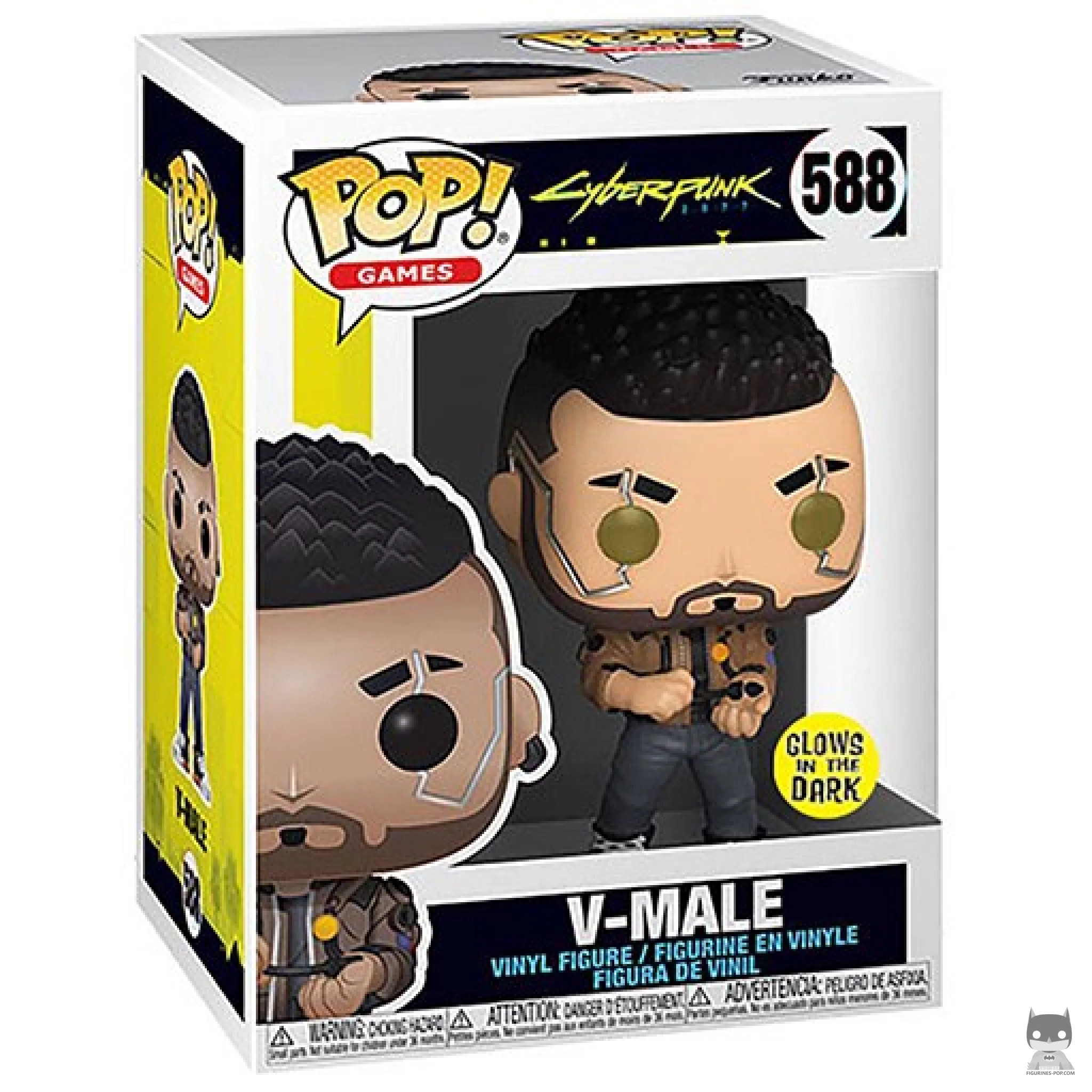 Figurine Funko POP V-Male avec boîte