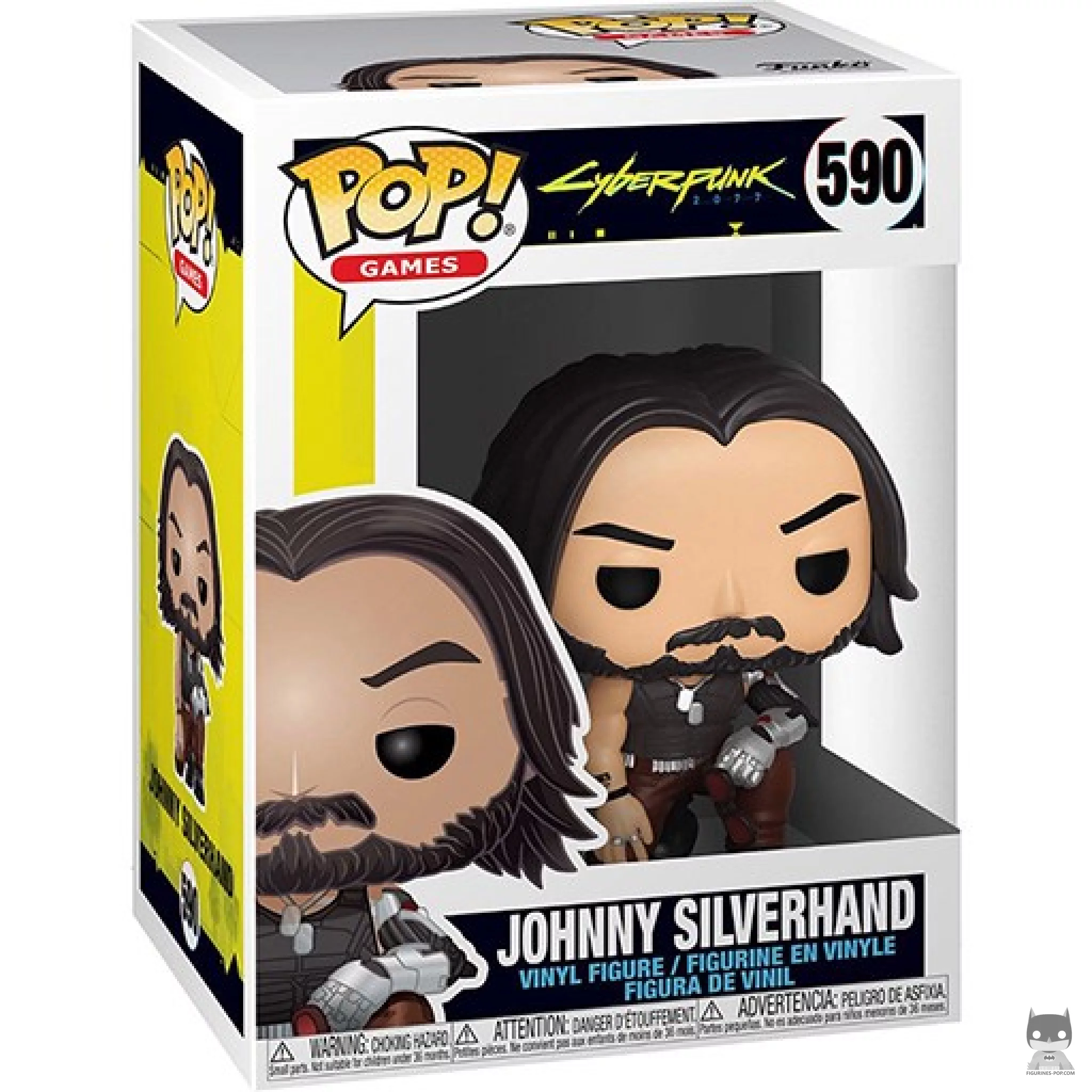 Figurine Funko POP Johnny Silverhand avec boîte