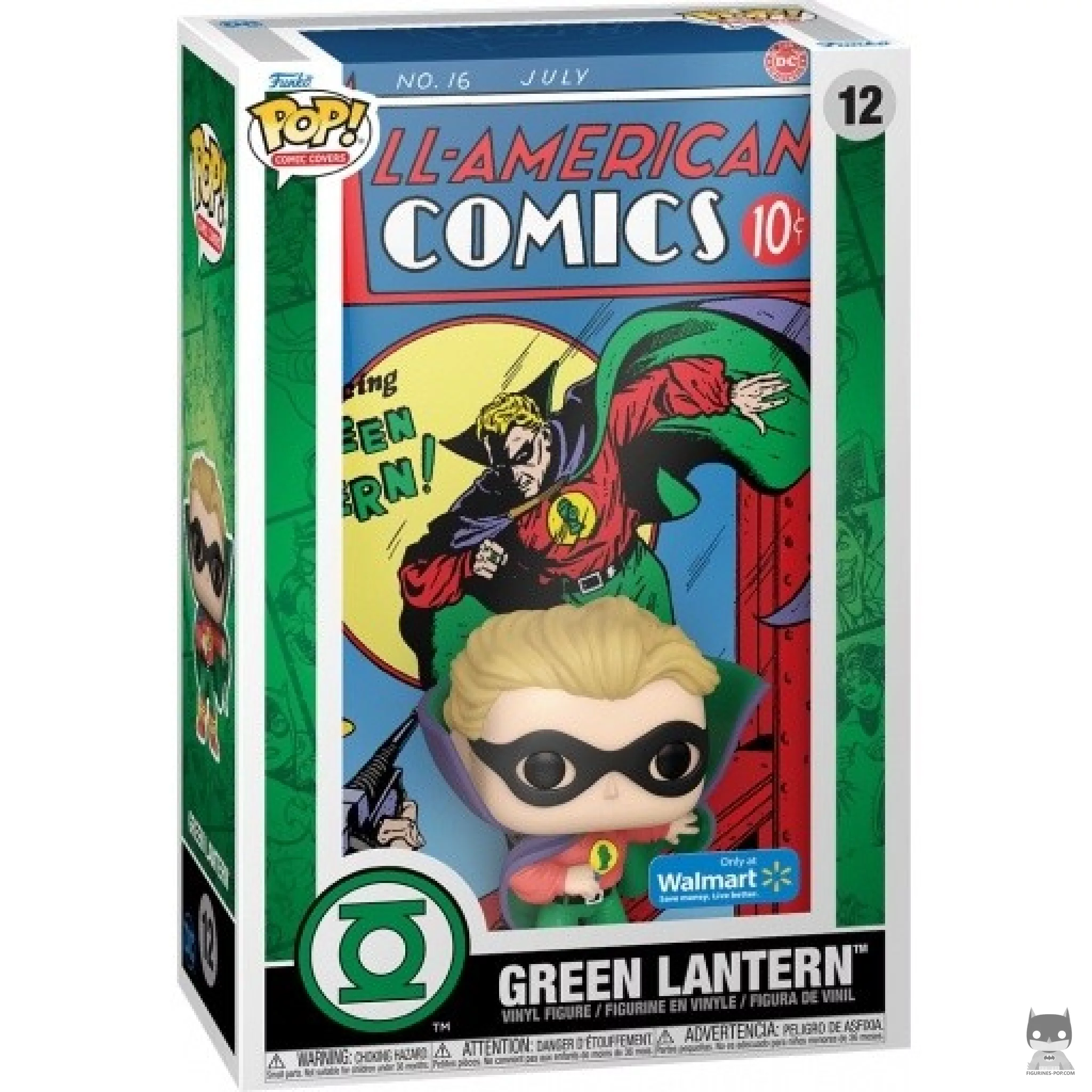 Figurine Funko POP Green Lantern avec boîte