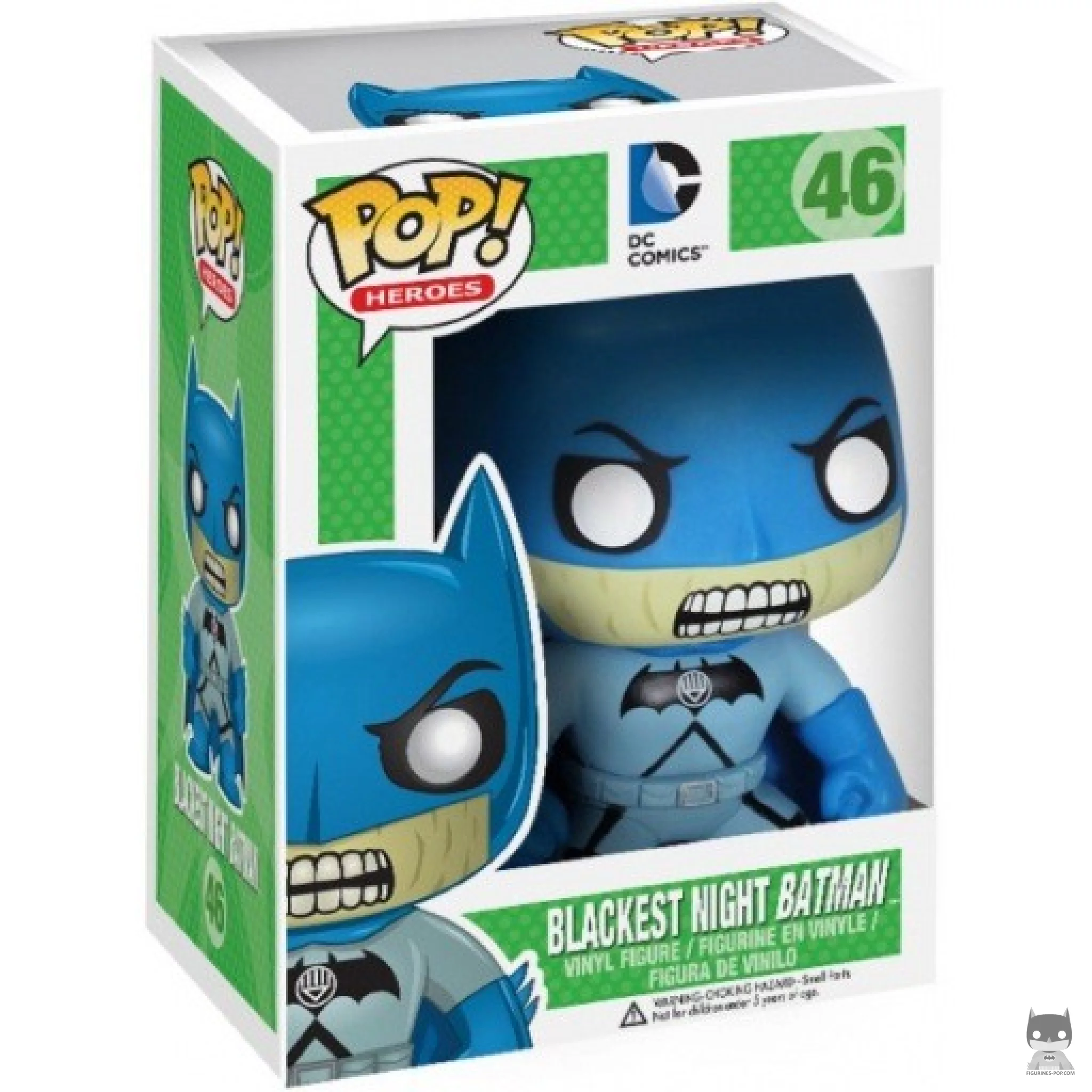Figurine Funko POP Batman Blackest Night avec boîte