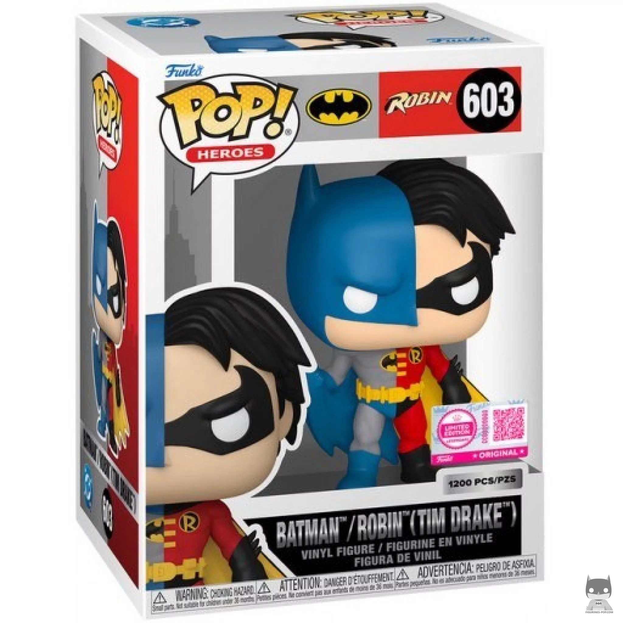 Figurine Funko POP Batman / Robin (Tim Drake) avec boîte