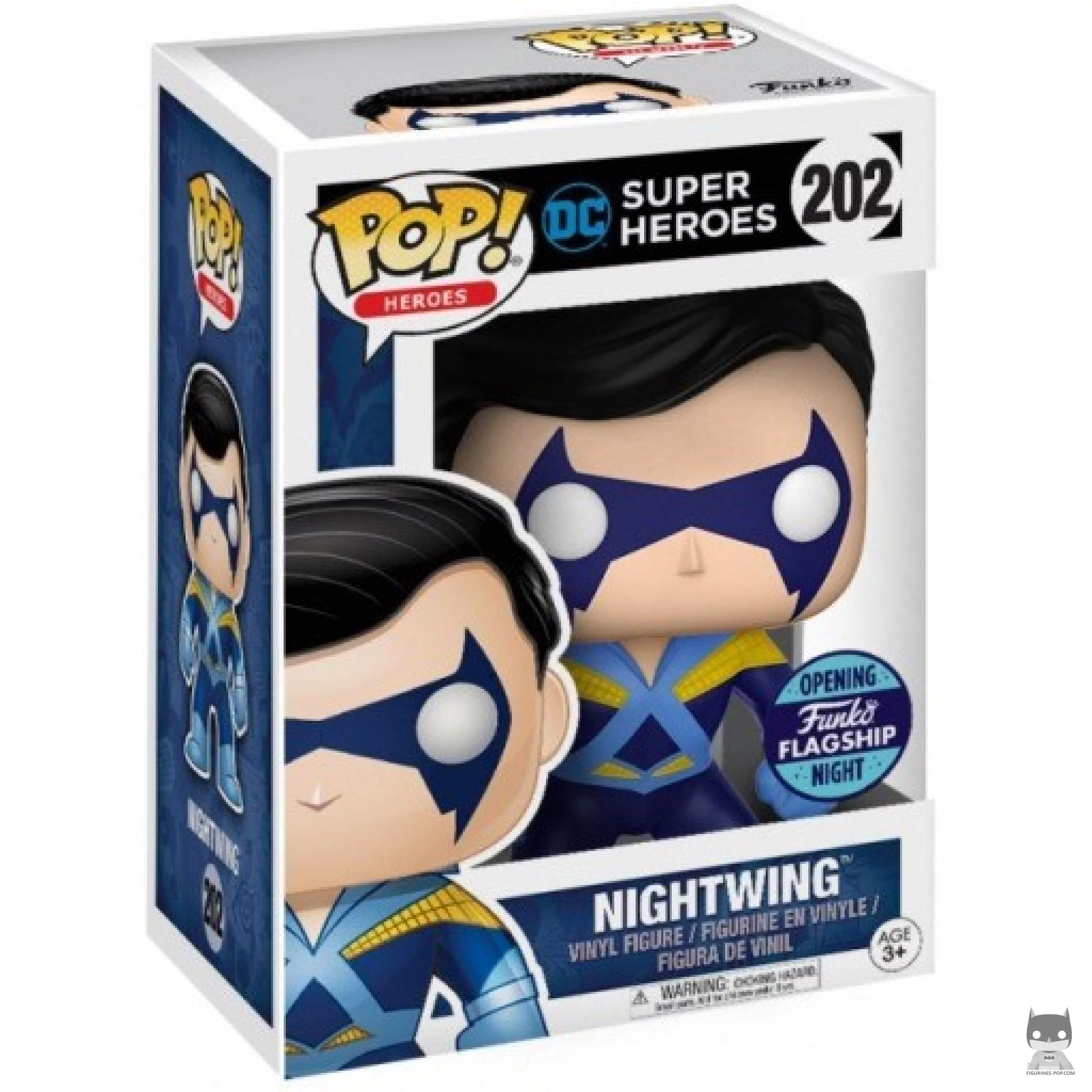 Figurine Funko POP Nightwing Disco avec boîte