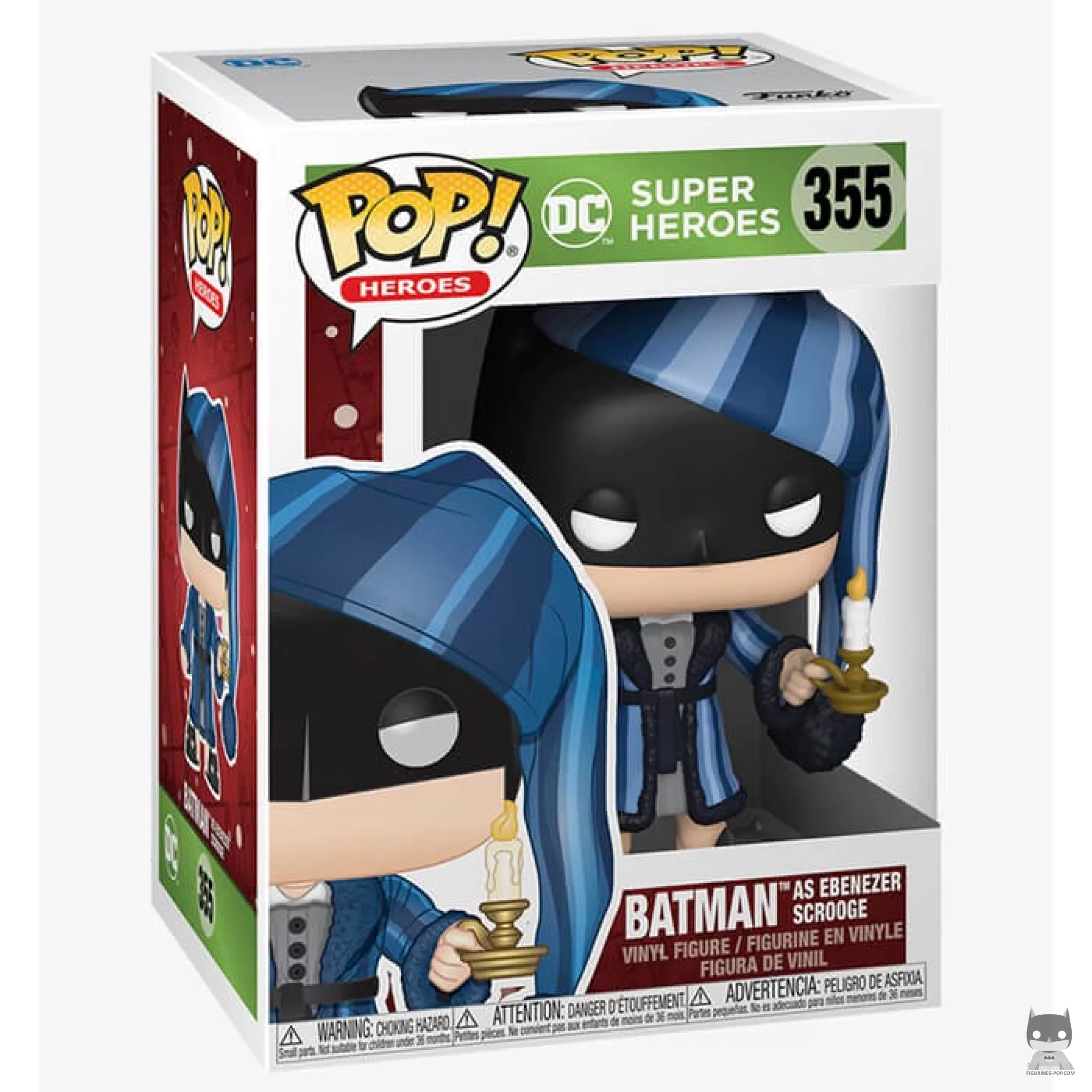 Figurine Funko POP Batman en Ebenezer Scrooge avec boîte