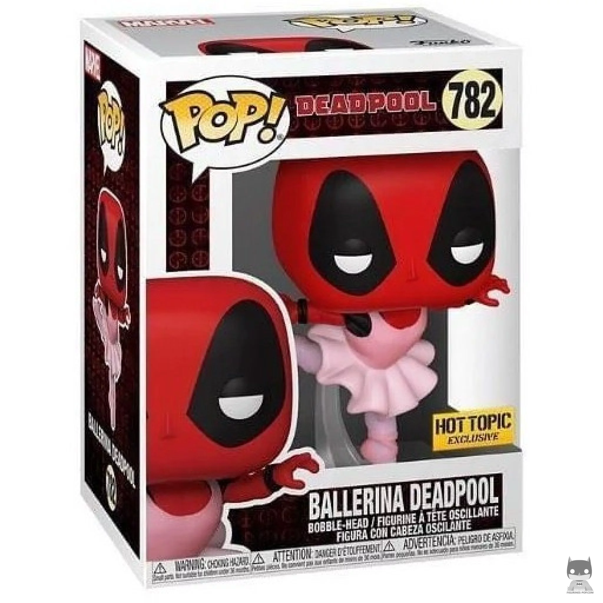Figurine Funko POP Deadpool Ballerine avec boîte