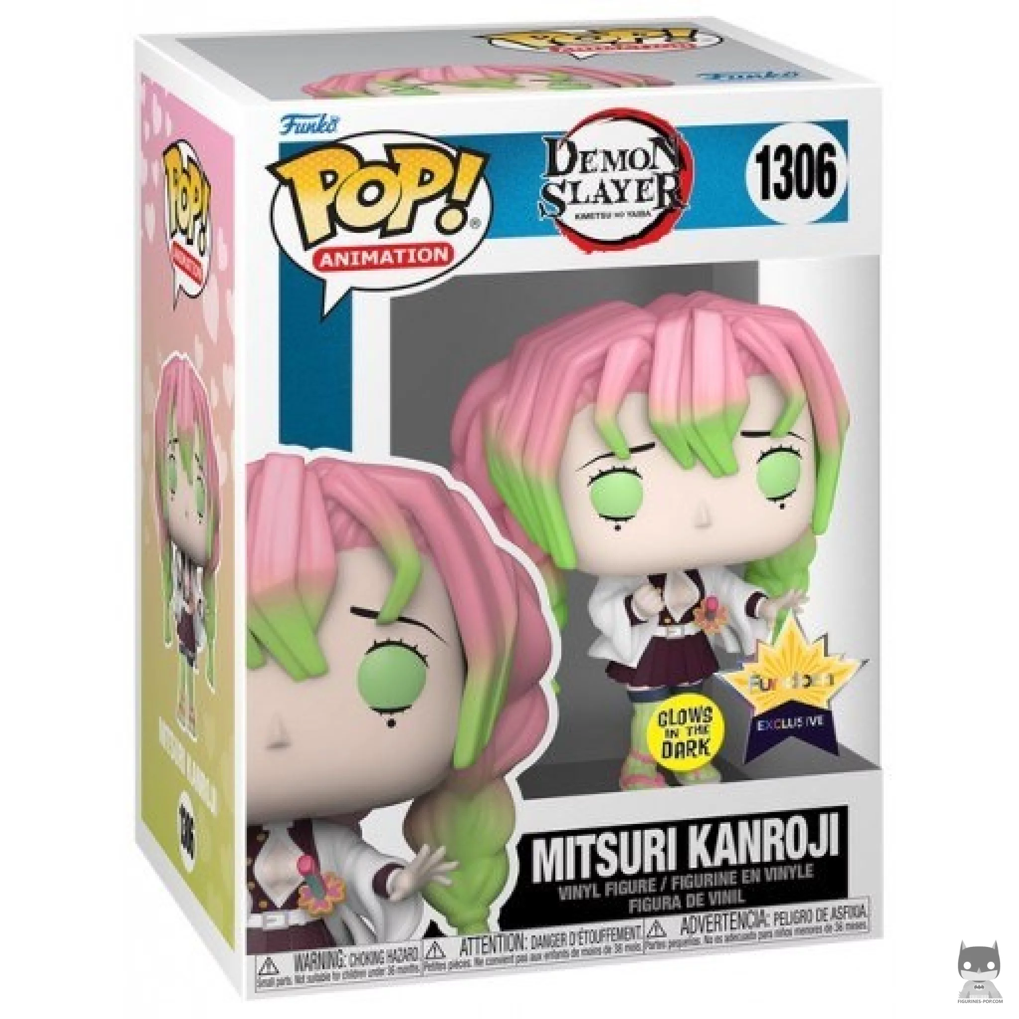 Figurine Funko POP Mitsuri Kanroji (Glow in the Dark) avec boîte