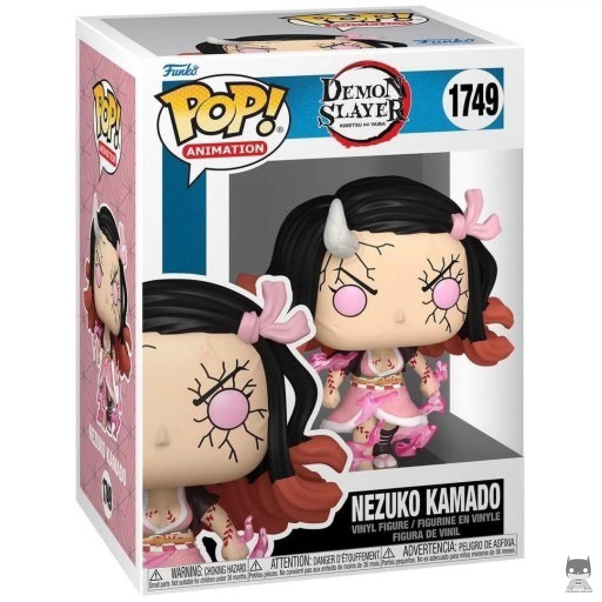 Figurine Funko POP Nezuko Kamado (Forme Démon) avec boîte