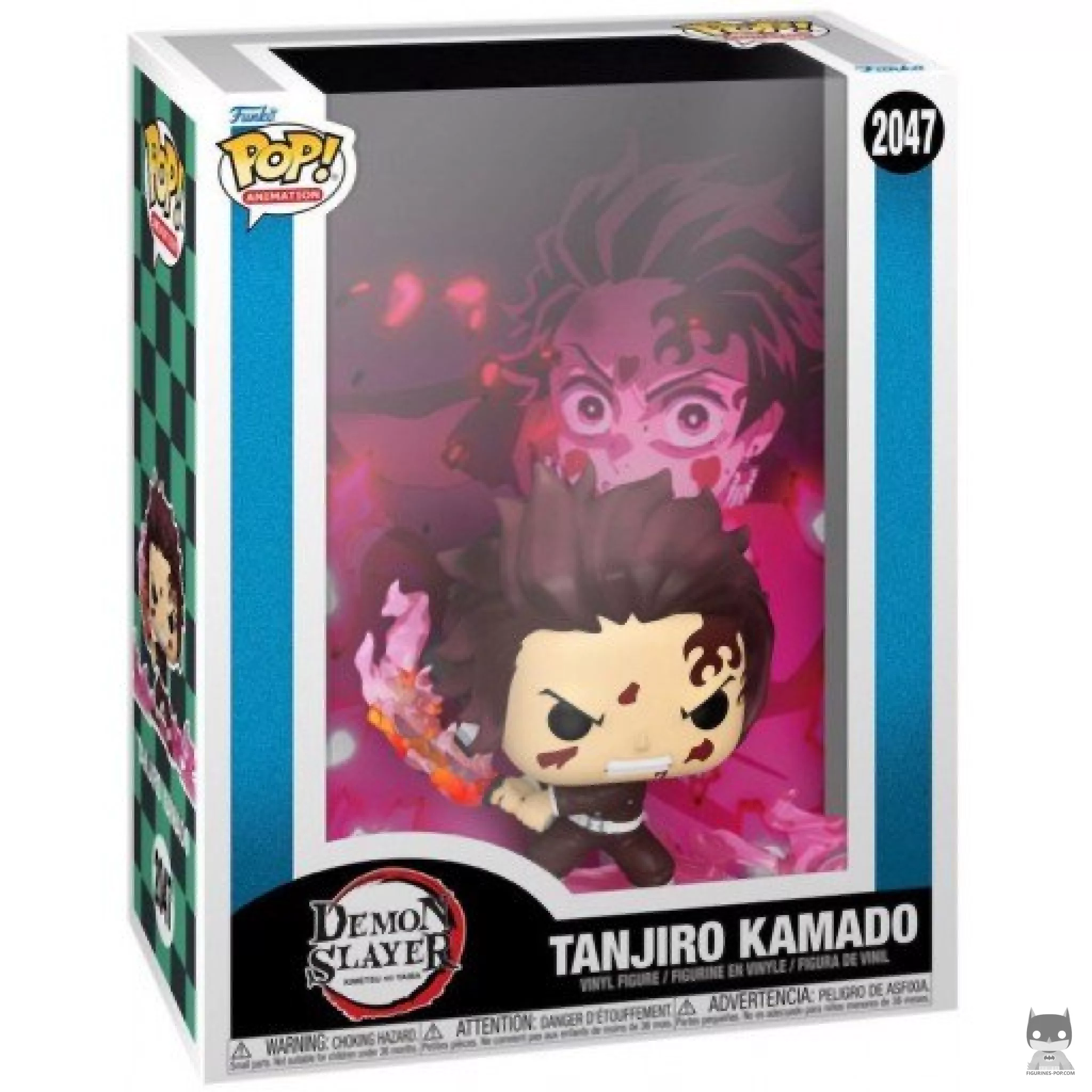 Figurine Funko POP Tanjiro Kamado (Poster) avec boîte