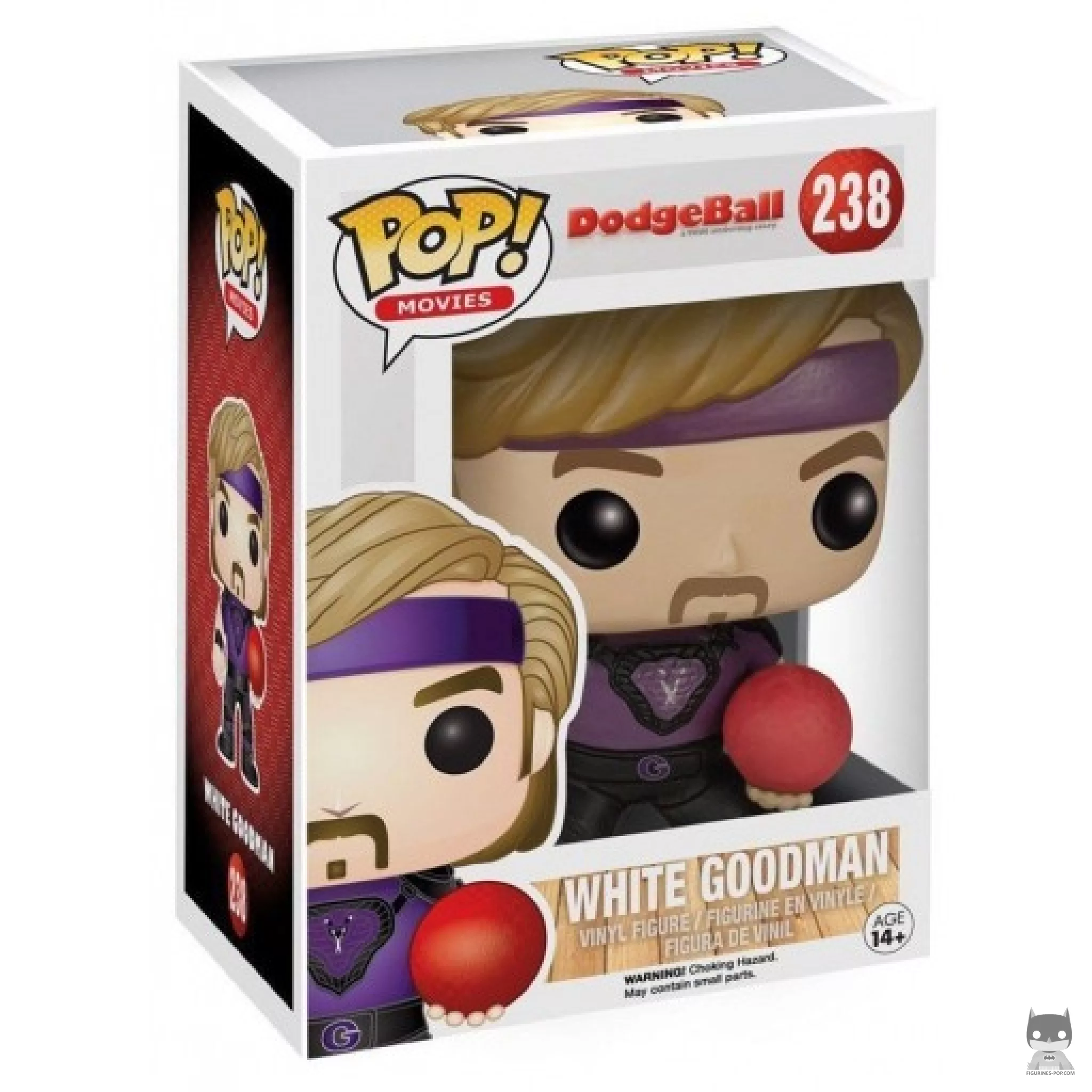 Figurine Funko POP White Goodman avec boîte