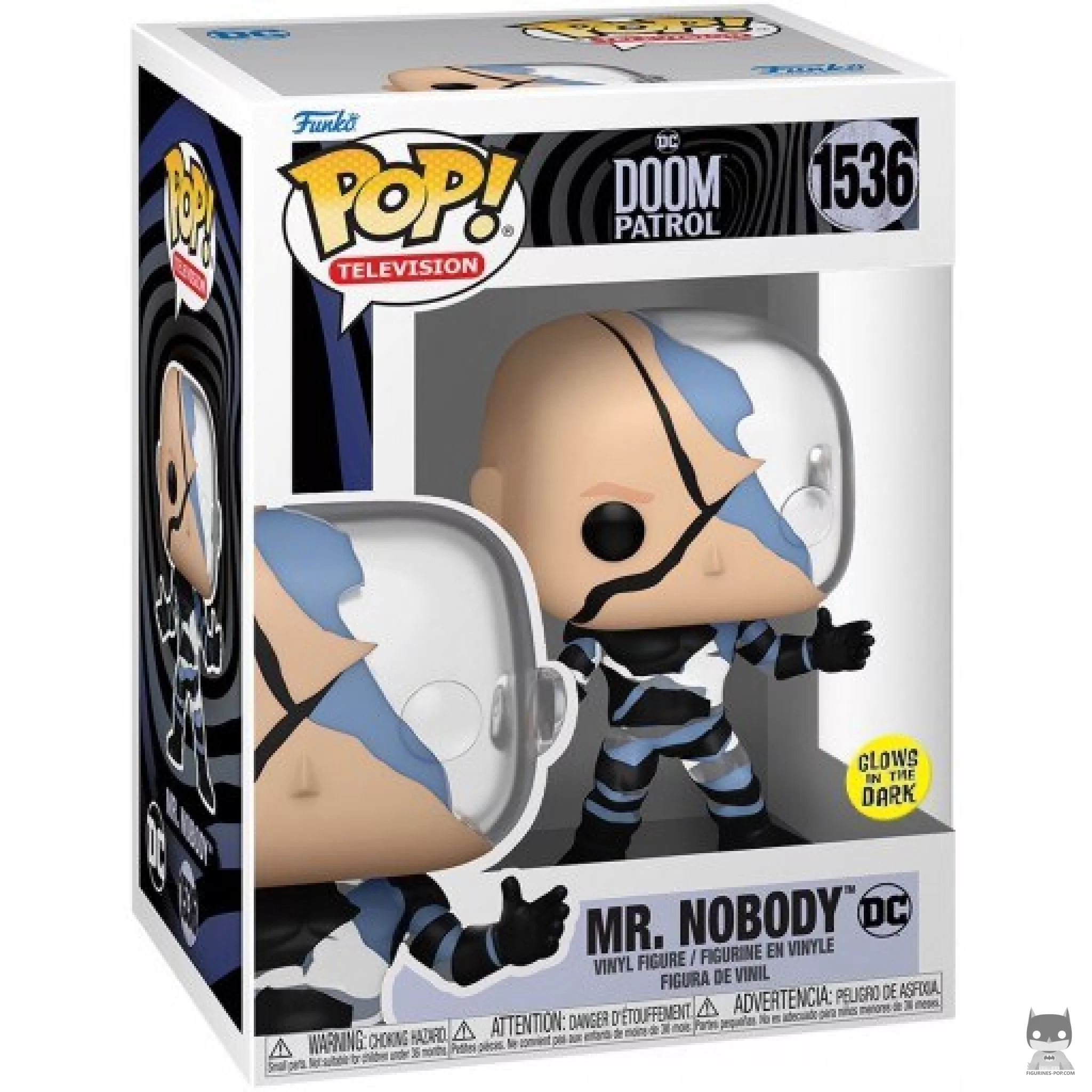 Figurine Funko POP Mr. Nobody (Glow in the Dark) avec boîte