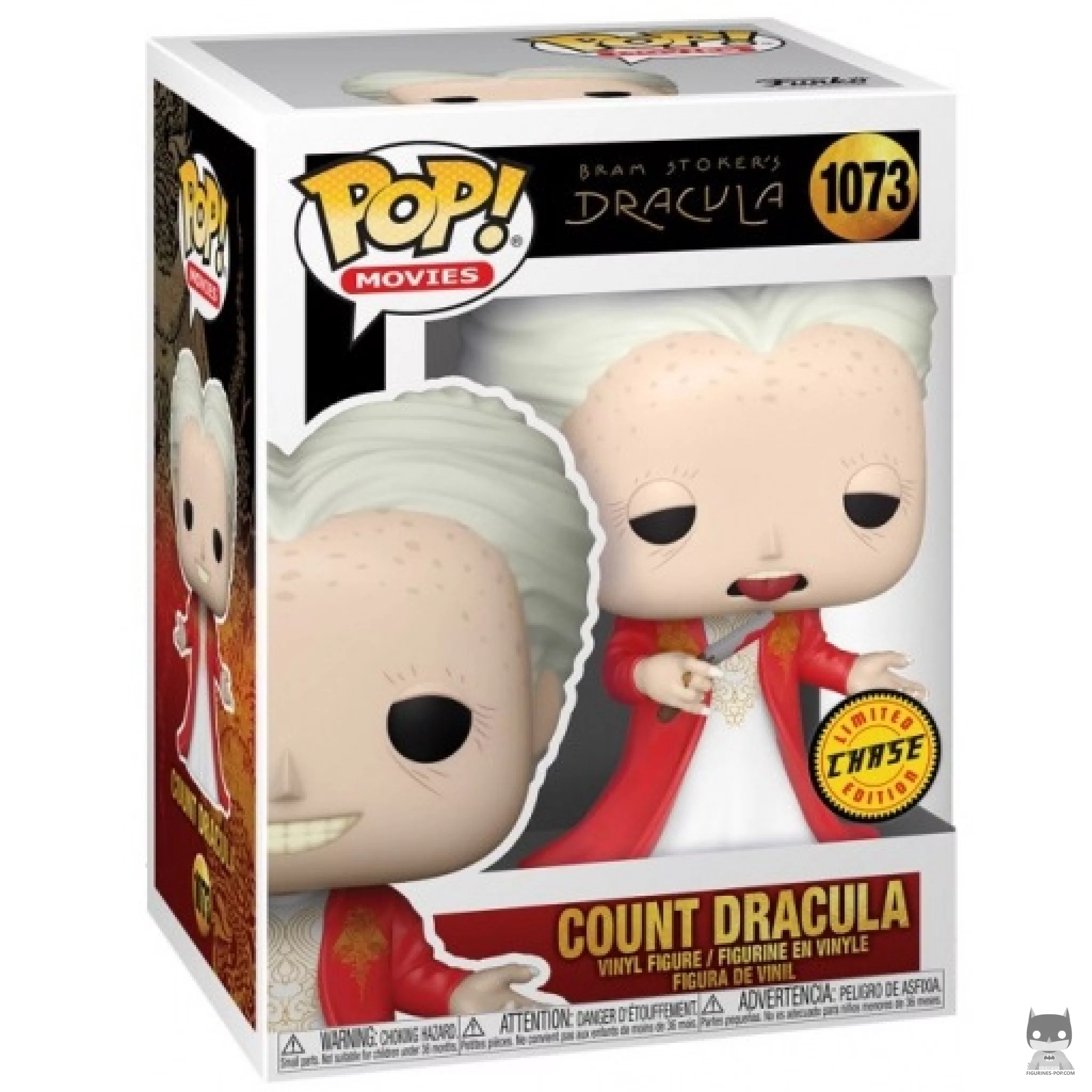 Figurine Funko POP Comte Dracula (Chase) avec boîte