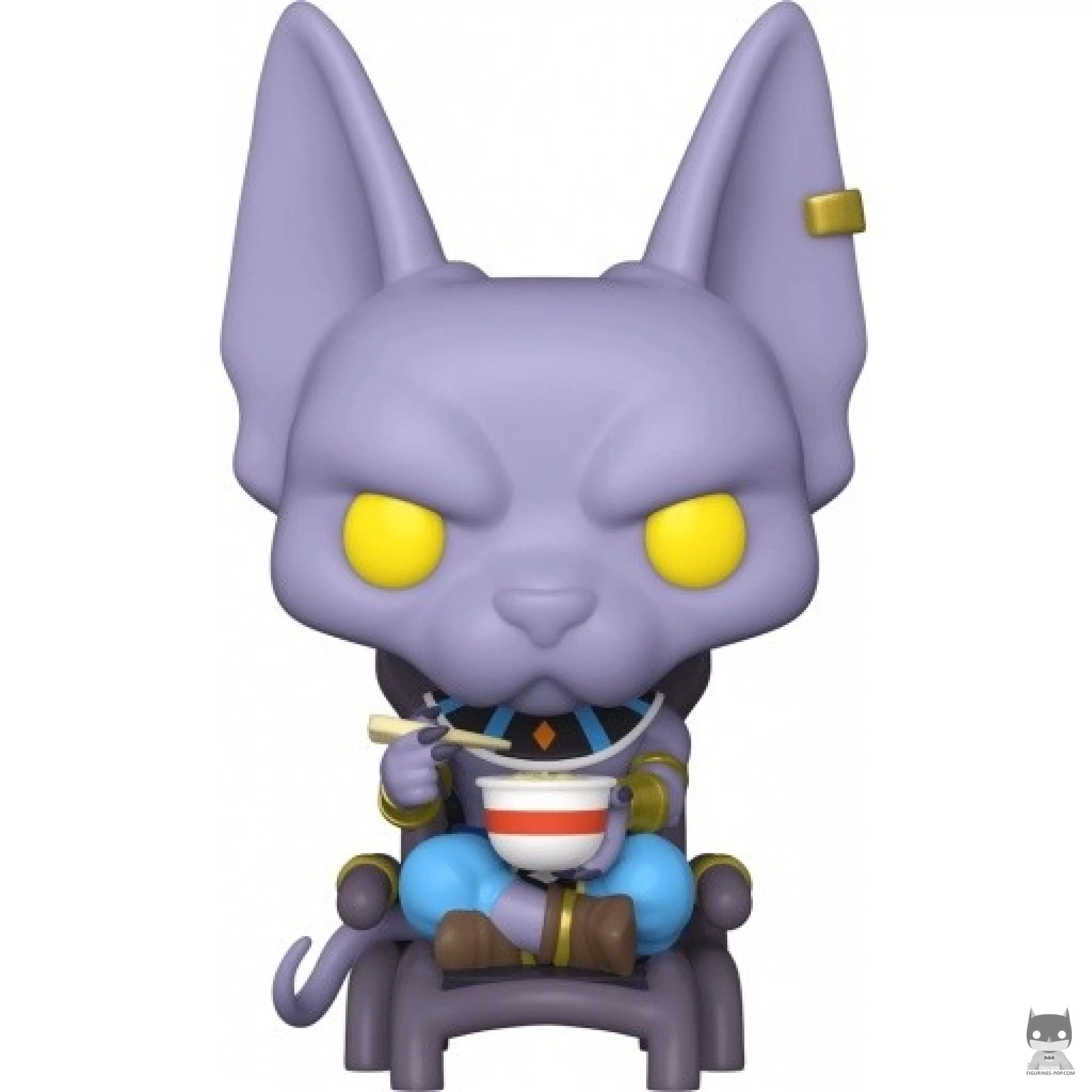 Figurine Funko POP Beerus Mangeant des Nouilles (Dragon Ball Super (DBS))