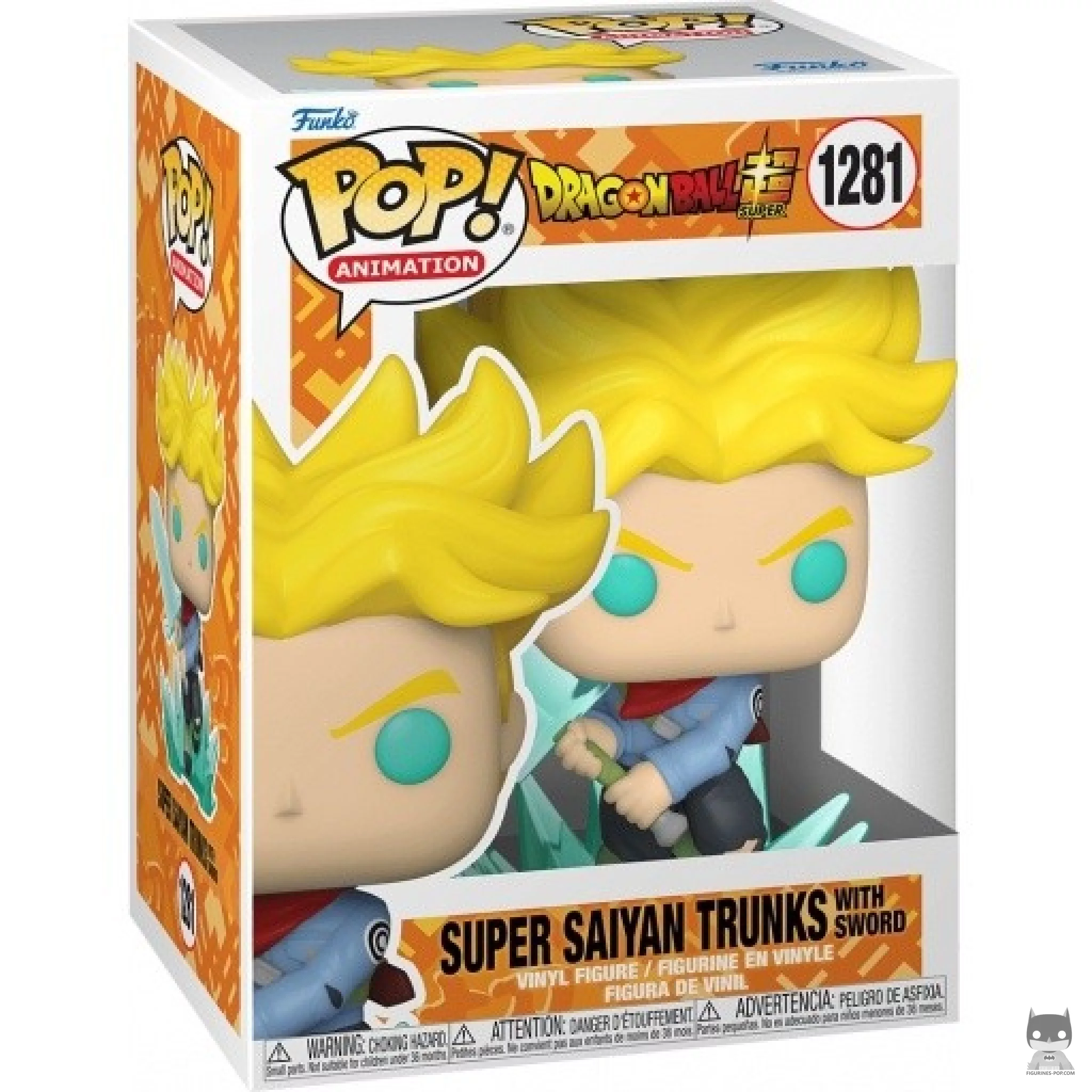 Figurine Funko POP Super Saiyan Trunks With Sword avec boîte