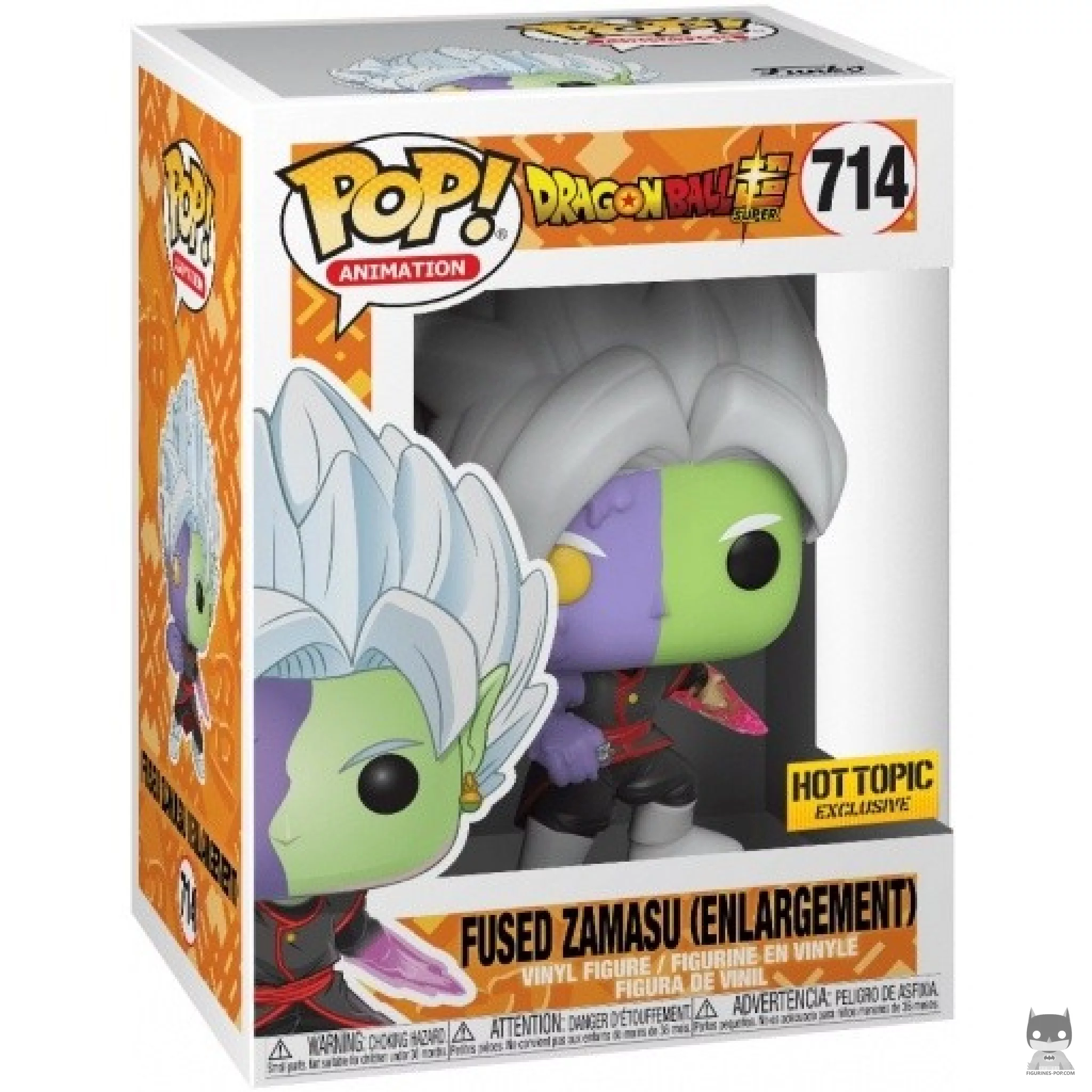 Figurine Funko POP Zamasu Fusion Elargissement avec boîte